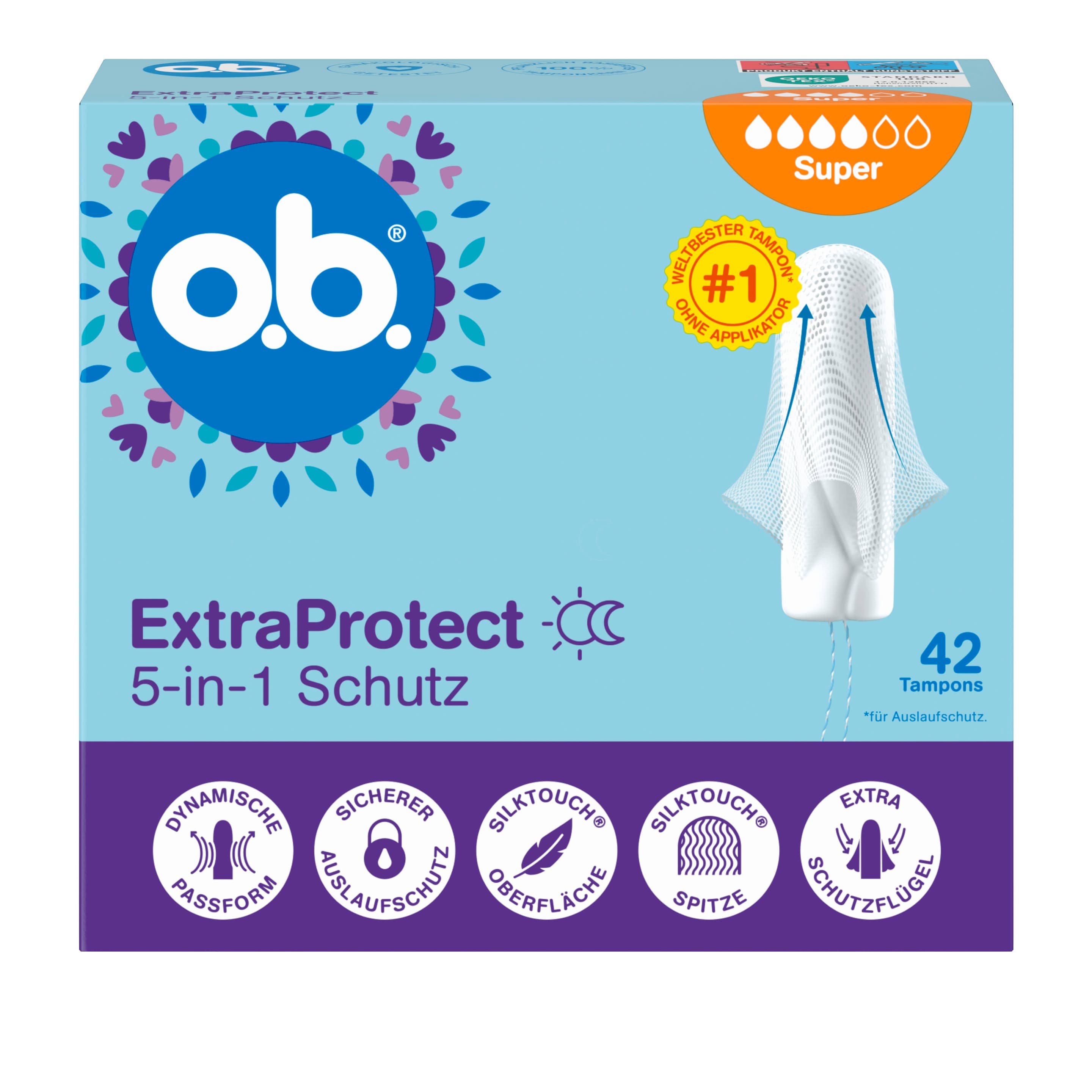 o.b. Tampons ExtraProtect Super