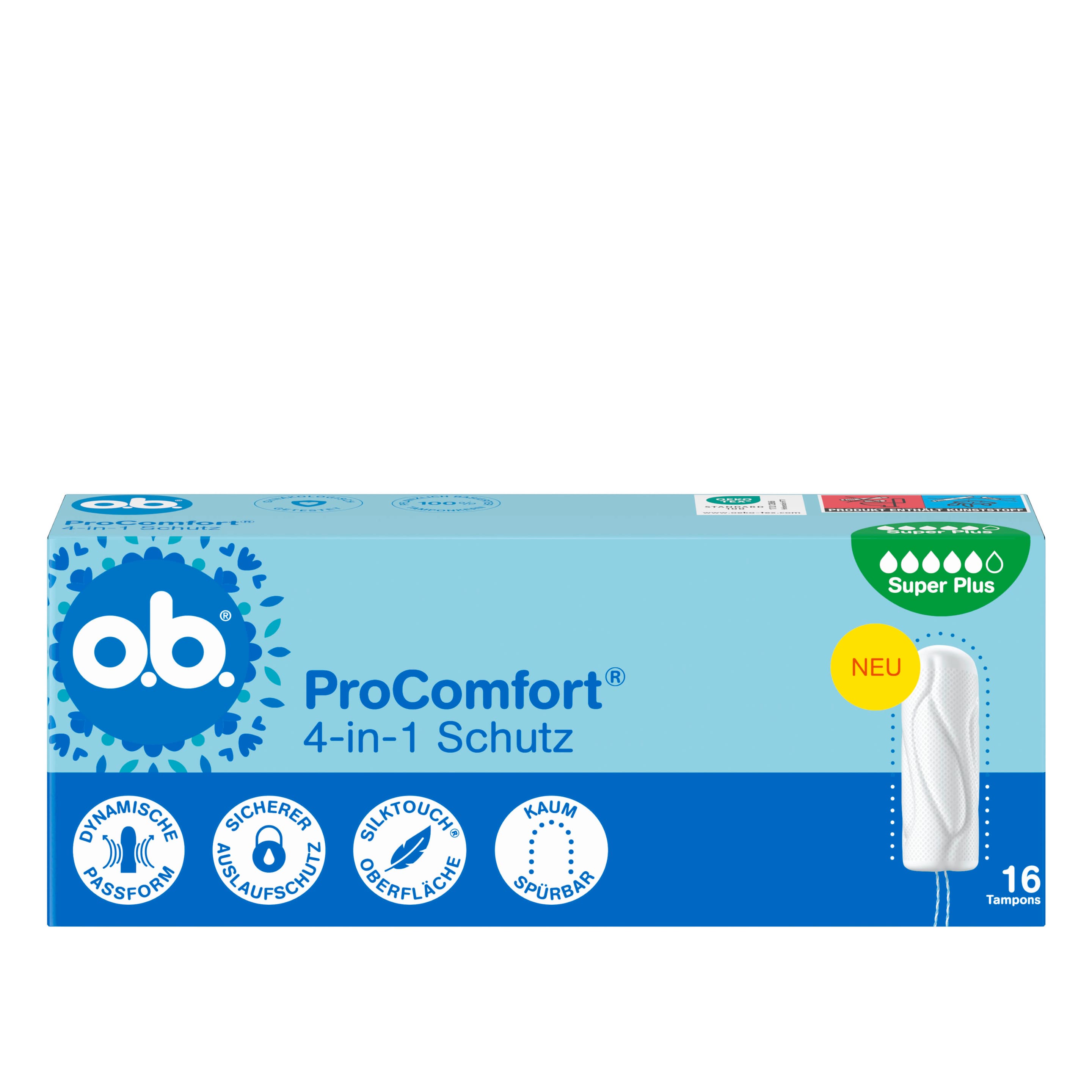 o.b. Tampons ProComfort Super Plus