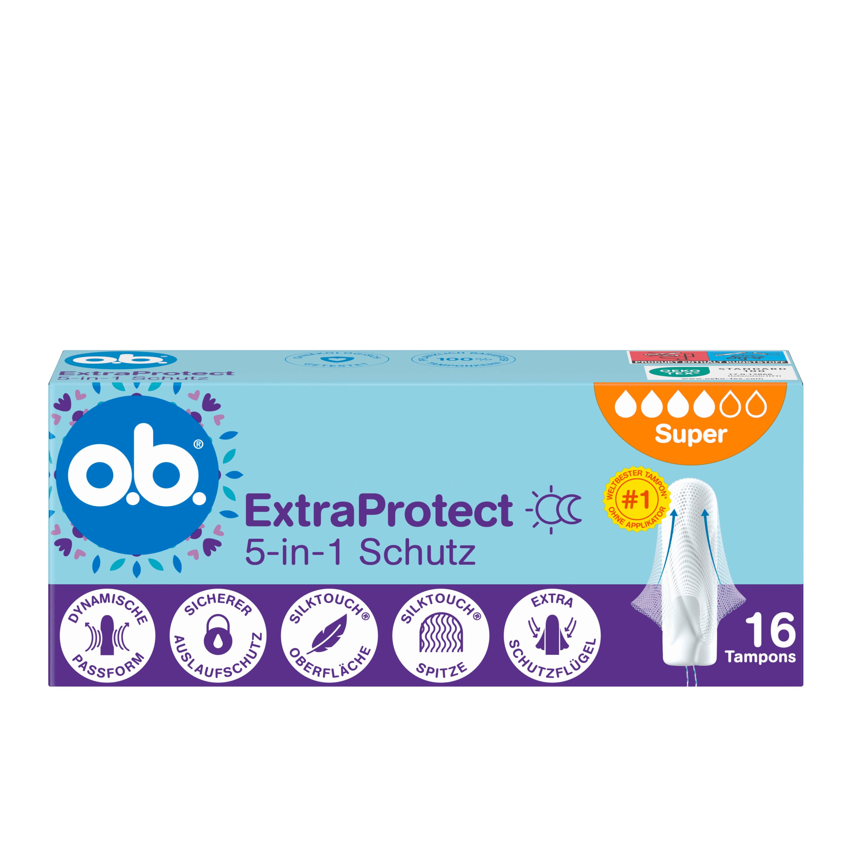 o.b. Tampons ExtraProtect Super
