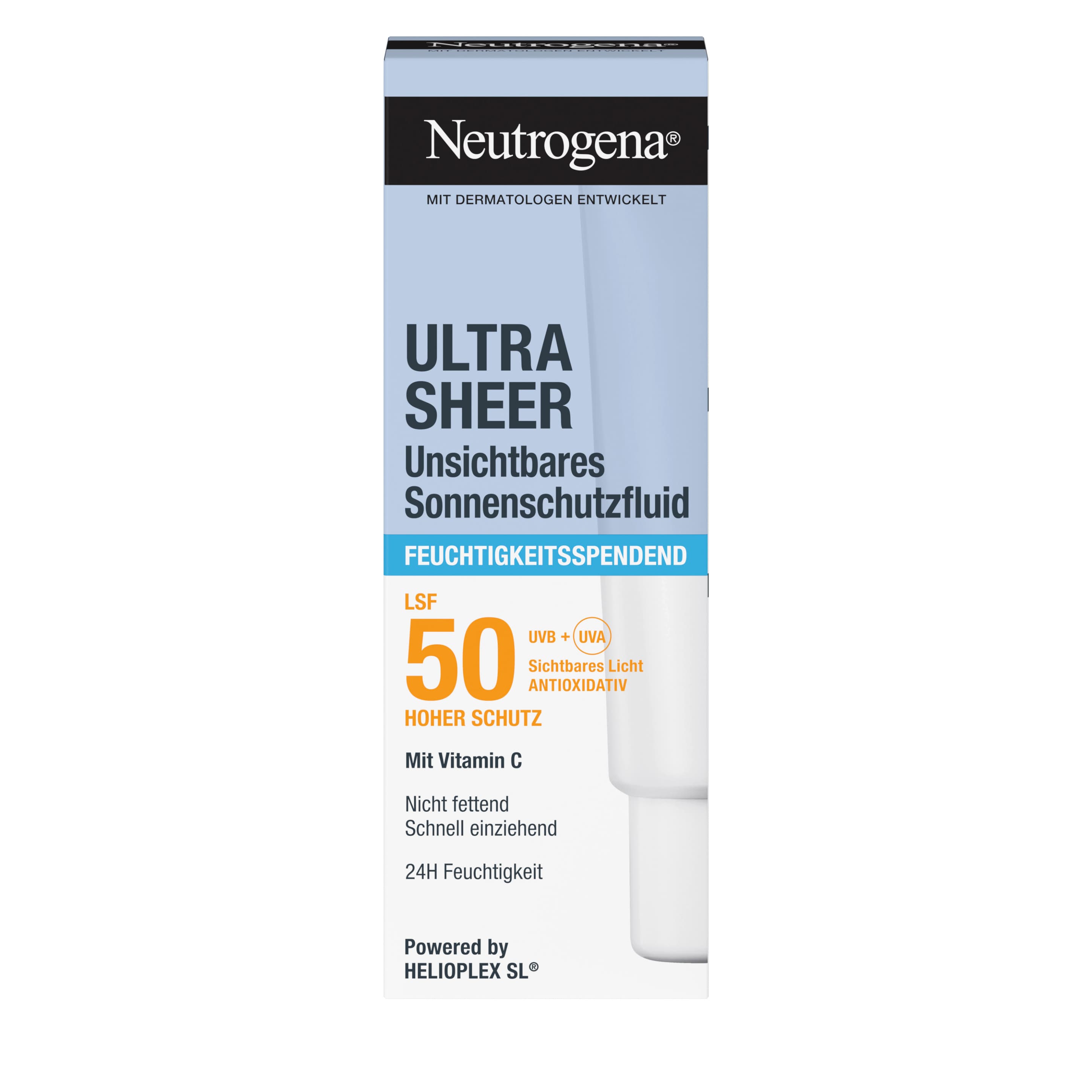 Neutrogena ultra sheer Hydrating Fluid LSF 50