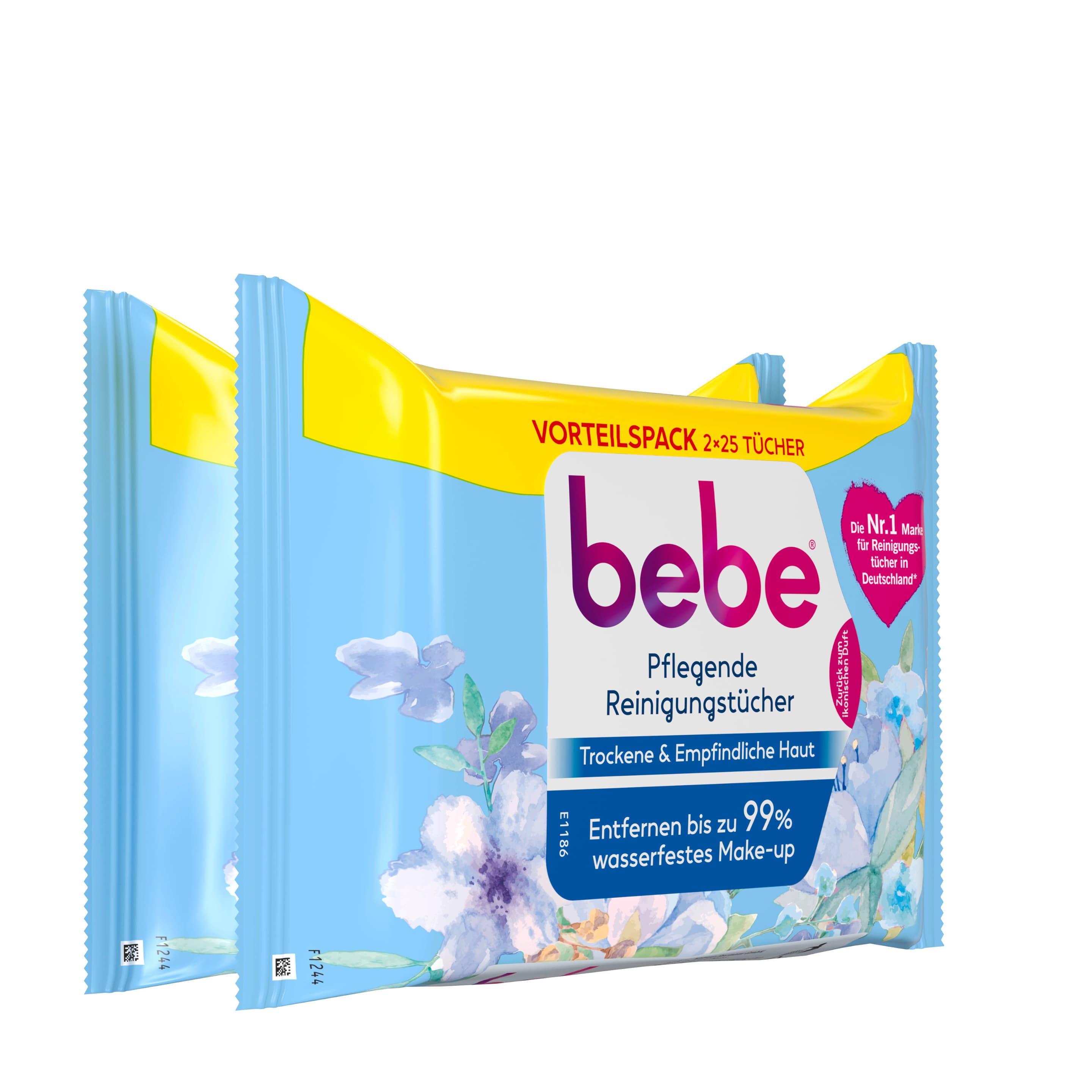 bebe pflegende Reinigungstücher Doppelpack