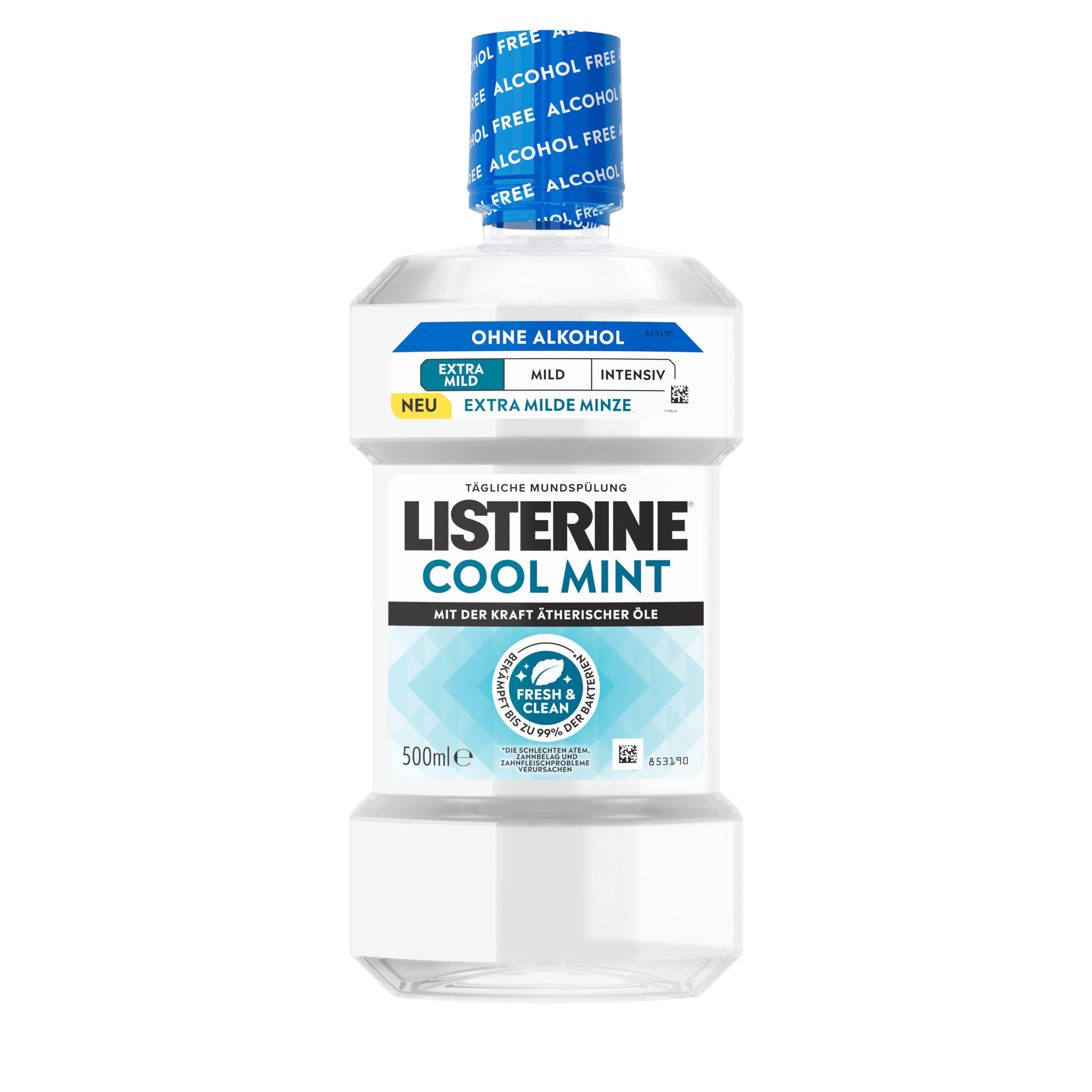 LISTERINE Mundspülung Cool Mint extra milde Minze