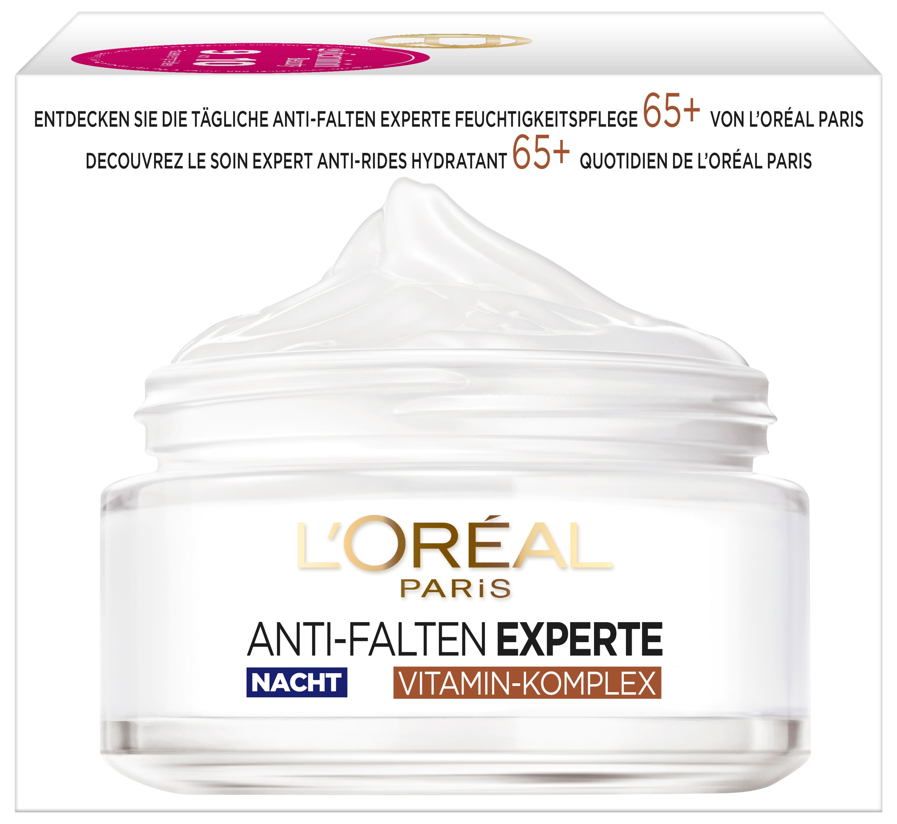 L'oréal Paris Anti-Falten-Expert Anti-Falten 65+ Nachtpflege