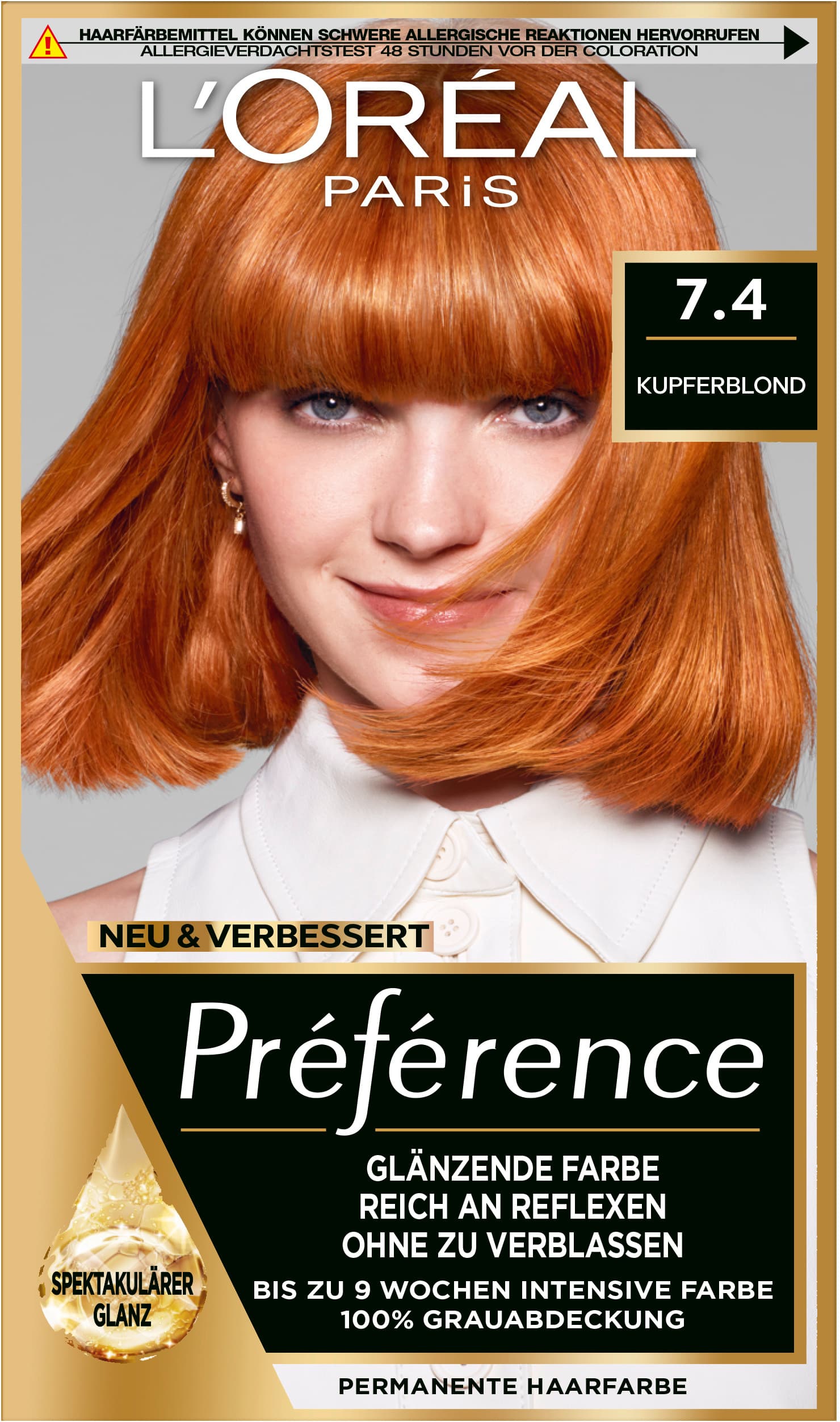L'Oréal Préférence Permanente Haarfarbe