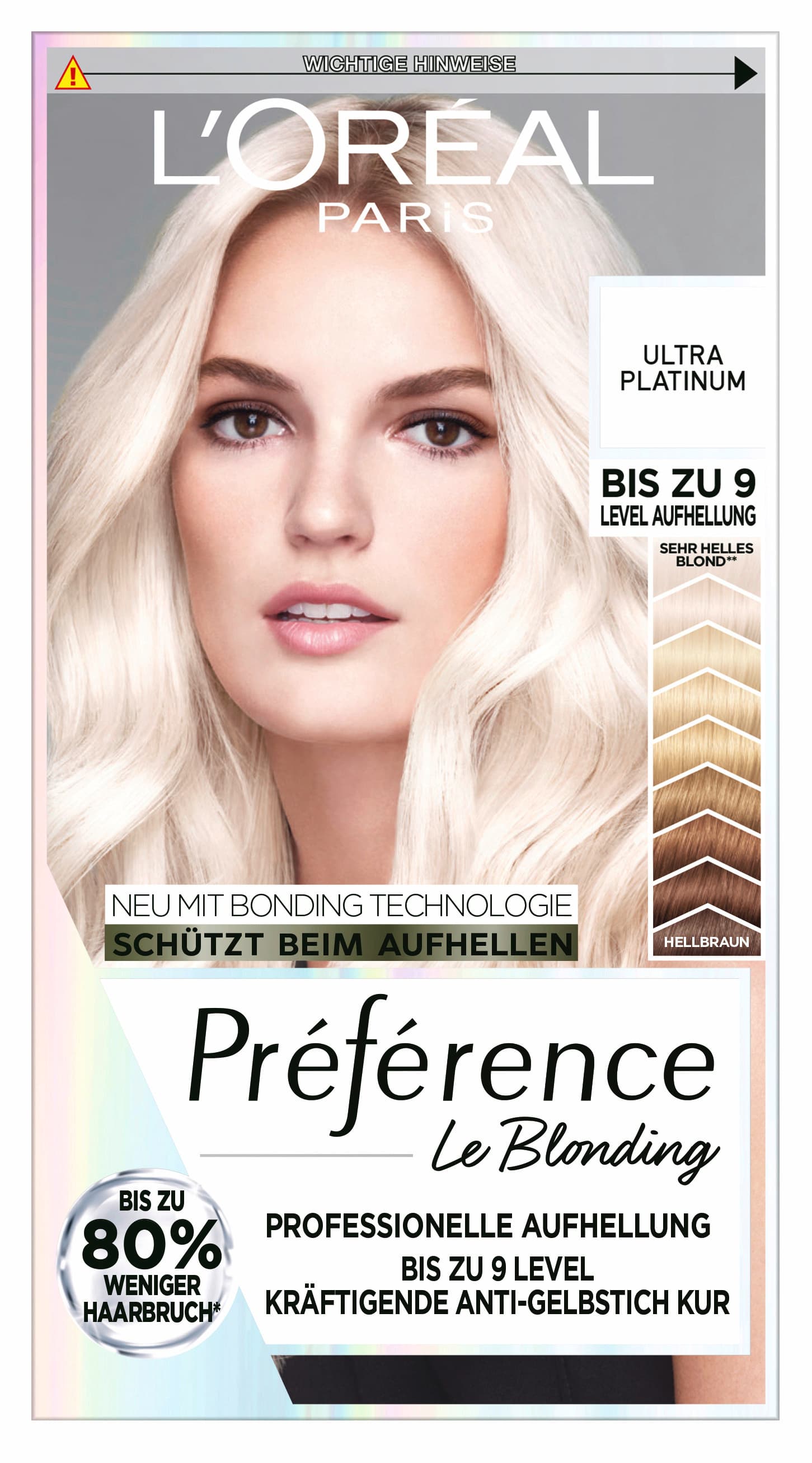 L'Oréal Paris Préférence Le Blonding 9L Ultra Platinum