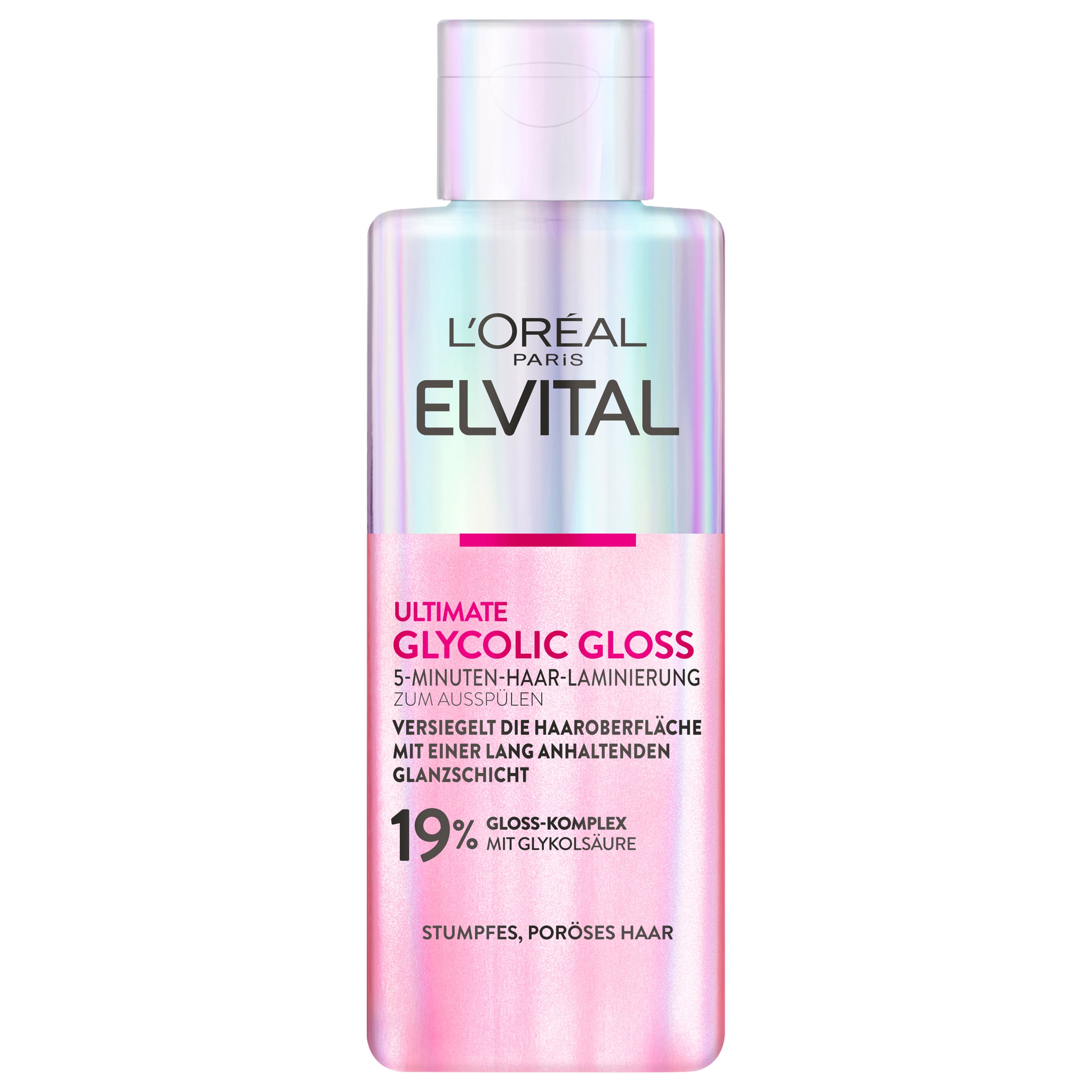 L'Oréal Paris Elvital Glycolic Gloss 5 Minuten Haar-Laminierung