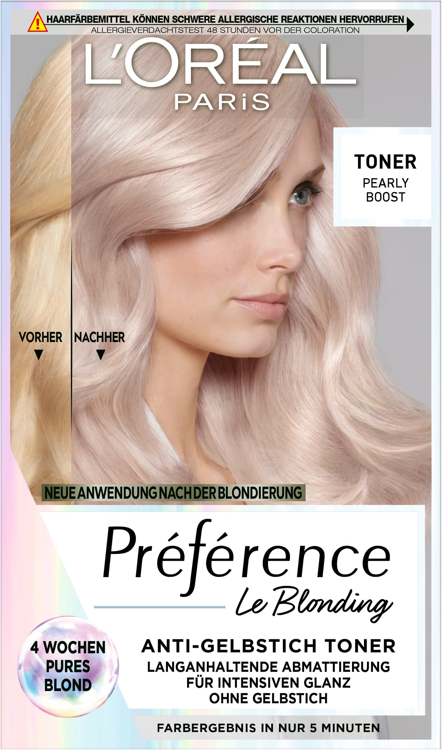 L'Oréal Paris Préférence Le Blonding Toner