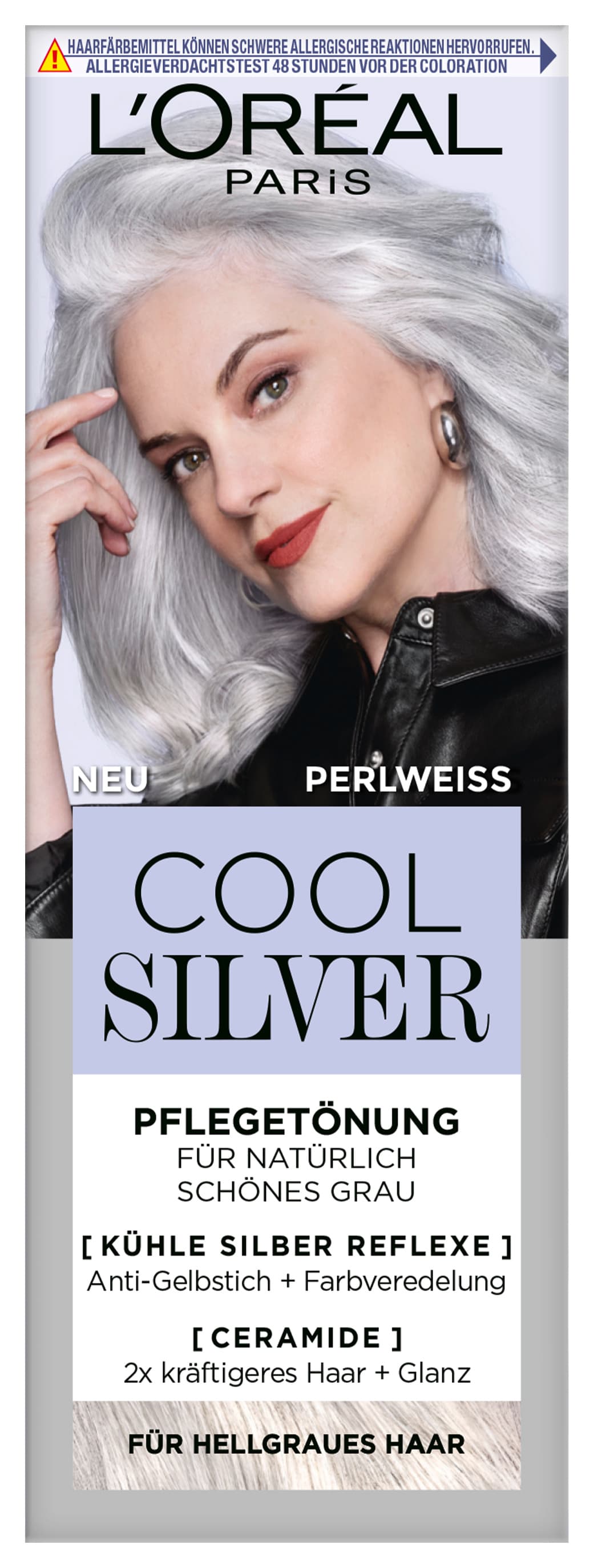 L'Oréal Paris Cool Silver Pflegetönung 02 Perlweiss