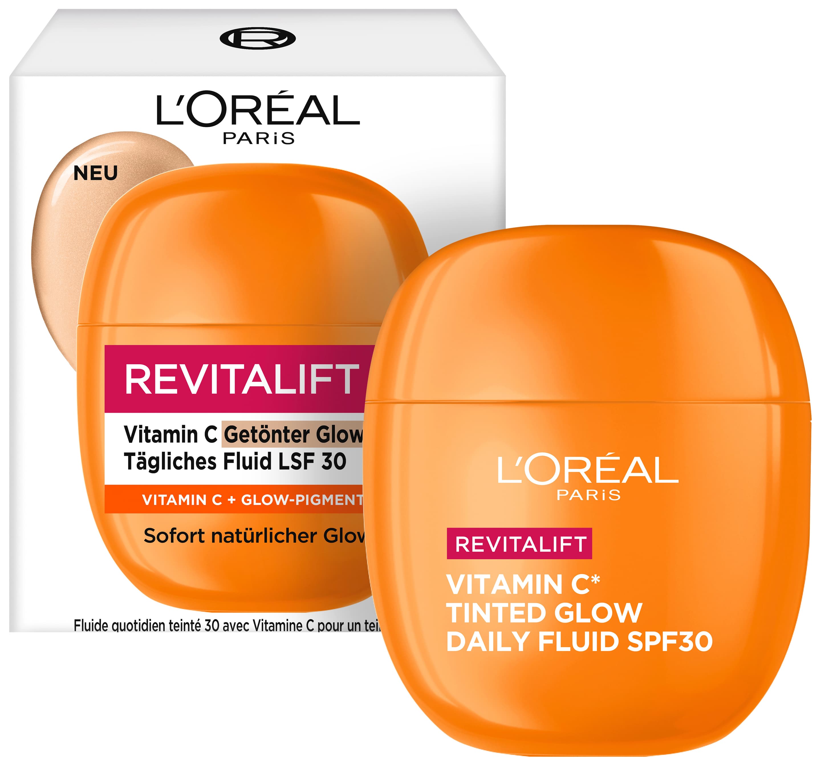 L'Oréal Paris Revitalift Vitamin C Tinted Glow Daily Fluid LSF 30