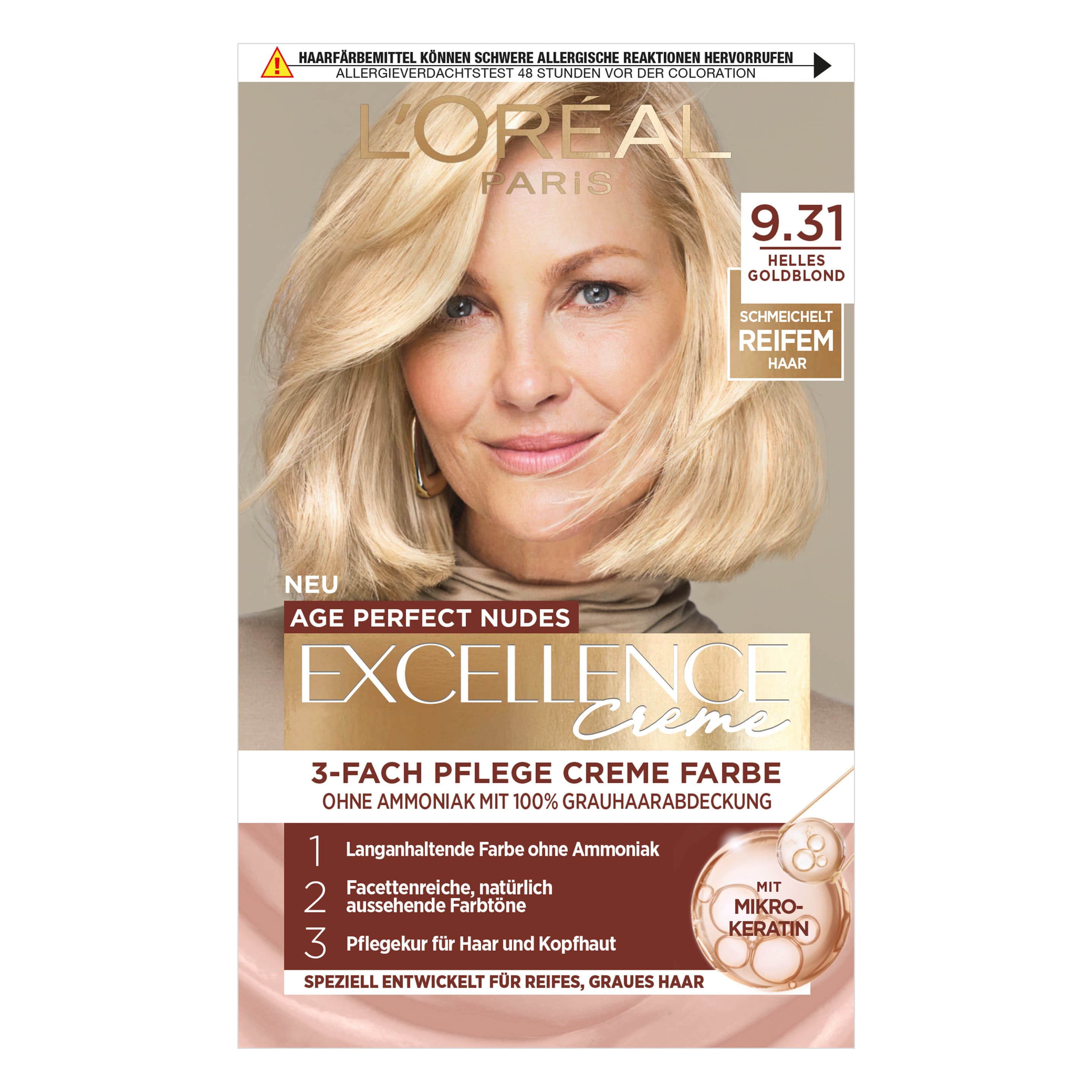 L'Oréal Paris Excellence Creme Age Perfect Nudes
