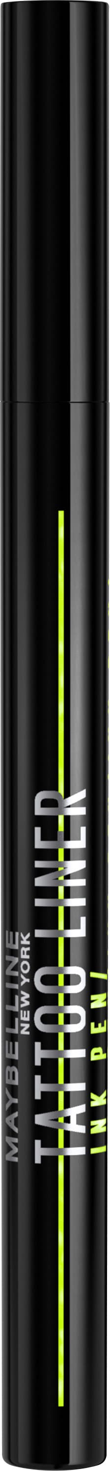MAYBELLINE NEW YORK Tattoo Eyelinerstift Flüssig Black