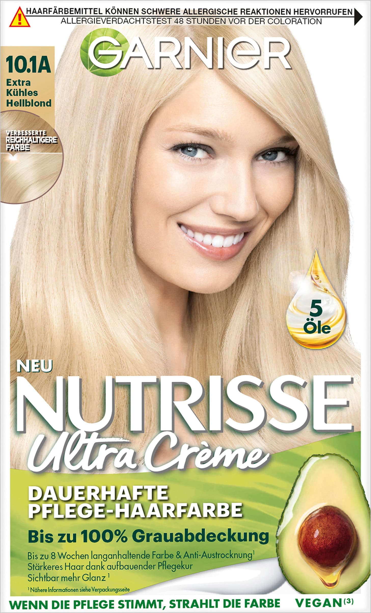 Garnier Nutrisse Ultra Creme Dauerhafte Pflege-Haarfarbe