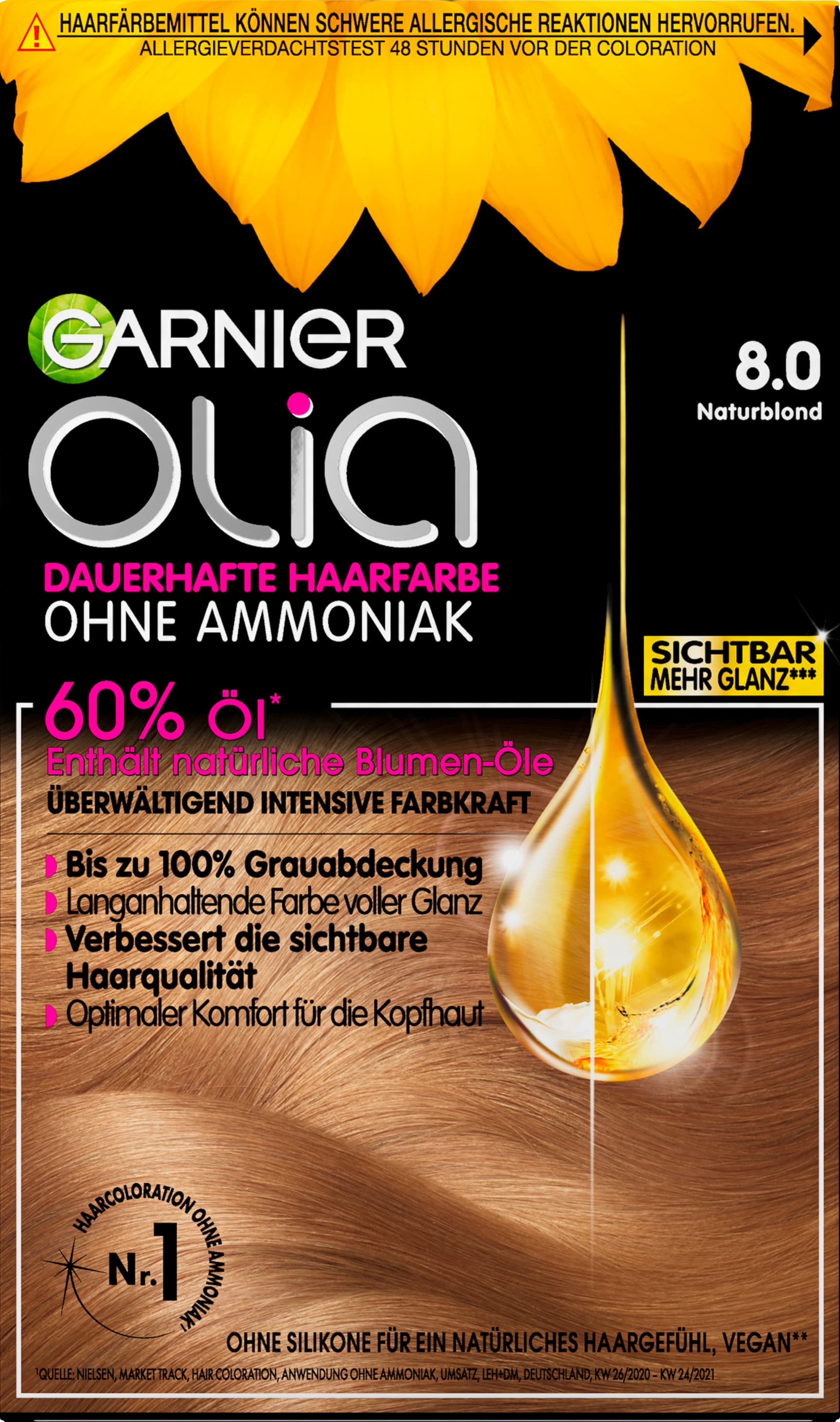 Garnier Olia Dauerhafte Haarfarbe Öl-Coloration