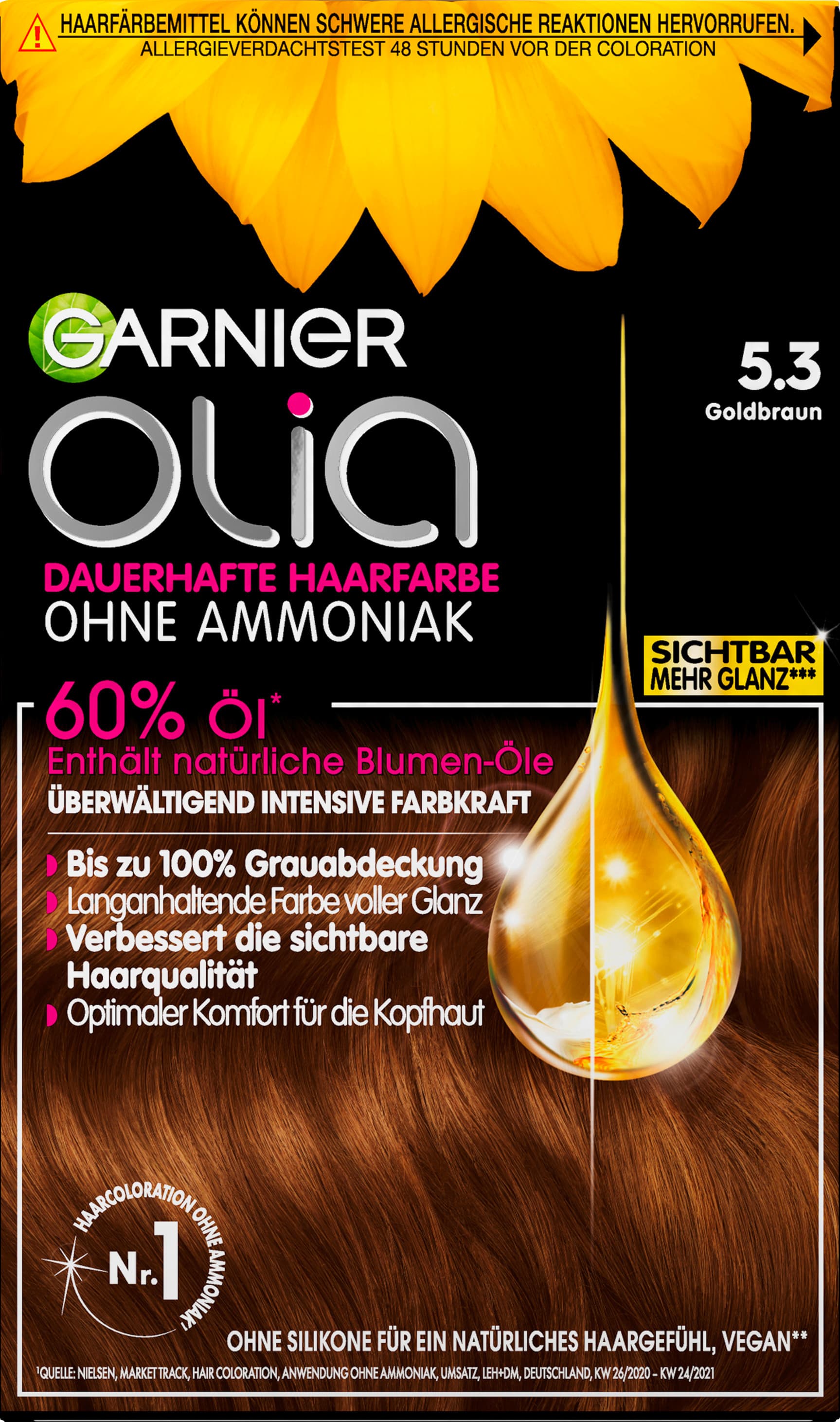 Garnier Olia Dauerhafte Haarfarbe Öl-Coloration