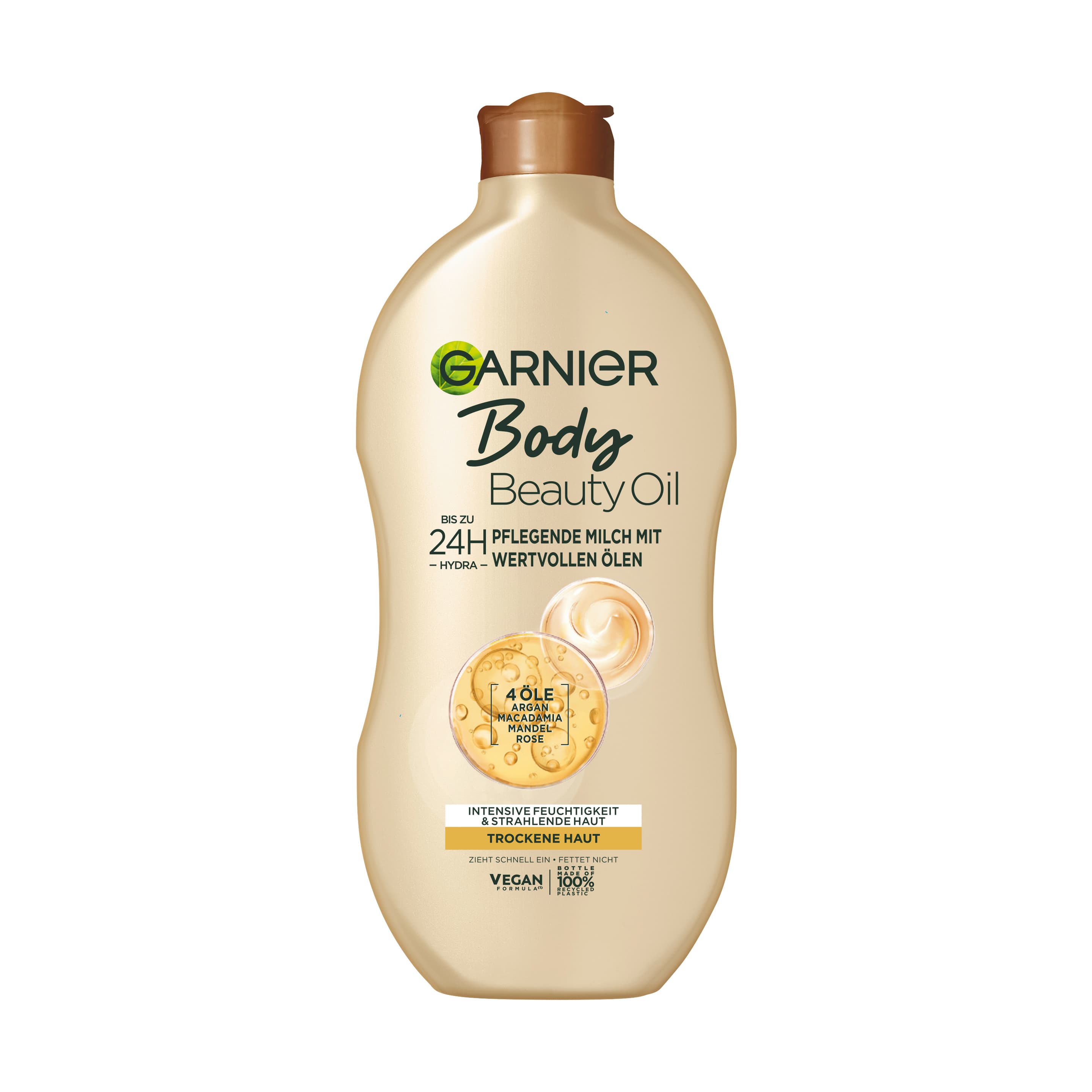 Garnier Body Oil Beauty nährende Öl-Milch für trockene Haut