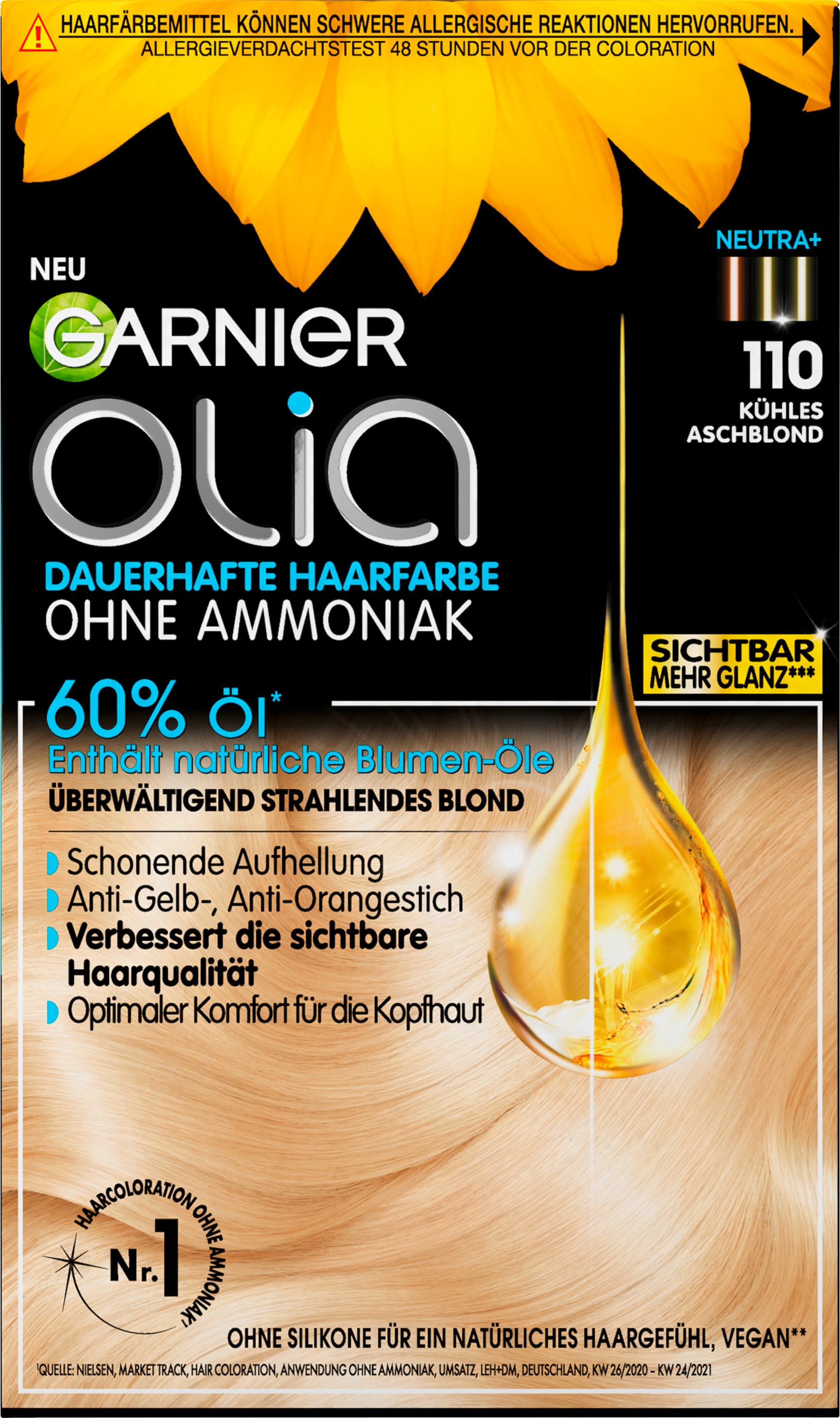 Garnier Olia Coloration Super Blonds Pure 110 helles aschblond