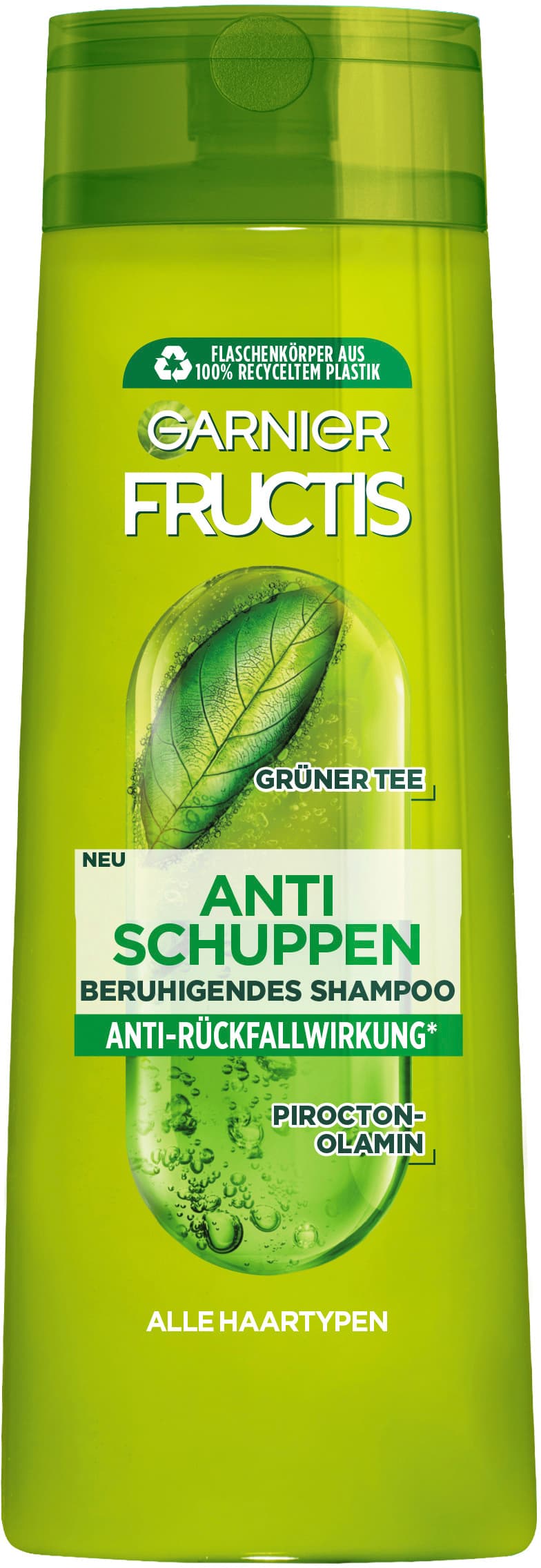 Garnier Fructis Shampoo Anti Schuppen Grüner Tee & Zink Pyrition