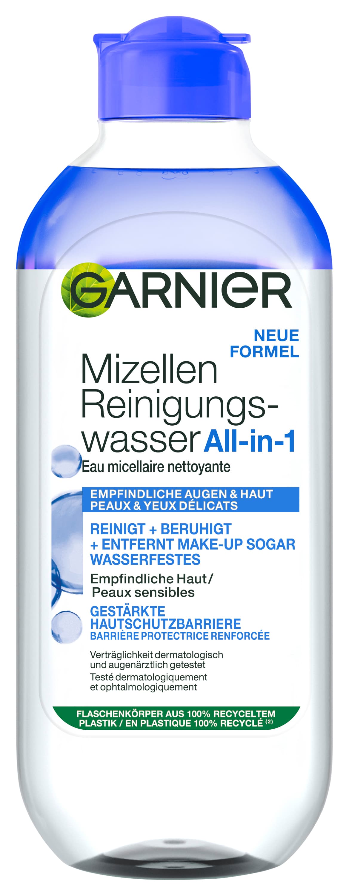 Garnier Skin Active Mizellen Reinigungswasser All-in-1 für empfindliche Haut