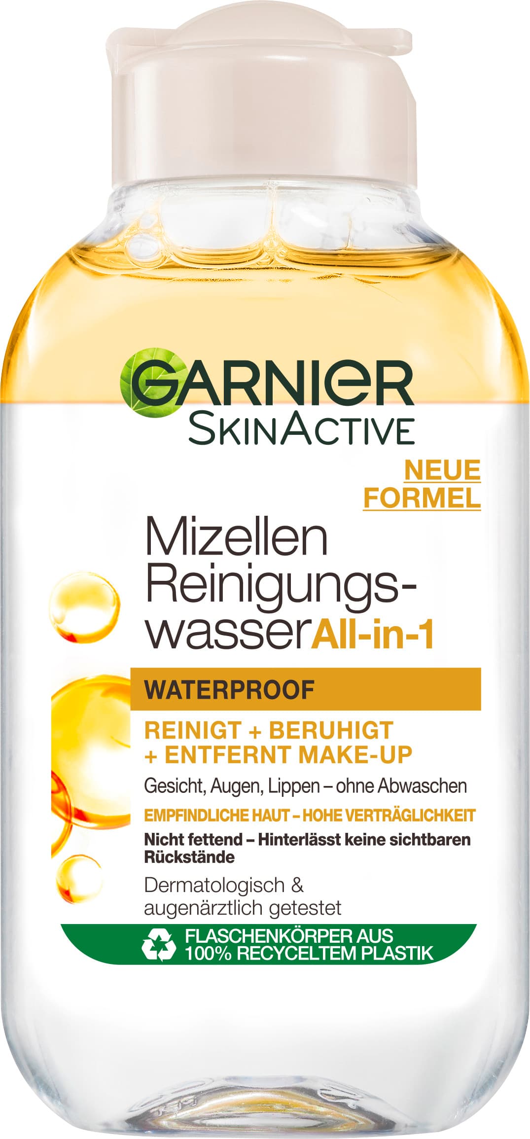 Garnier Skin Active Mizellen Reinigungswasser All In 1 waterproof Mini