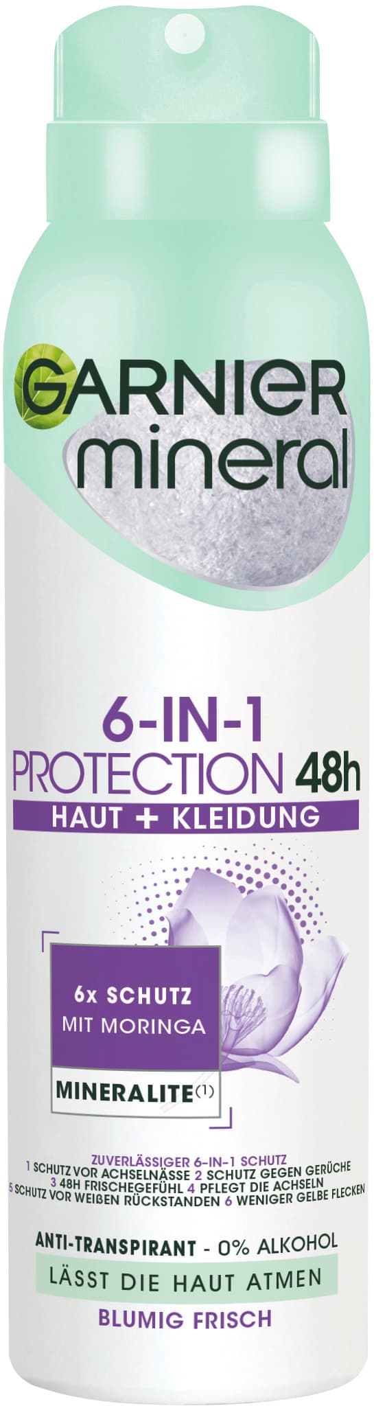 Garnier Mineral Deospray 6-in-1 Protection - 48h