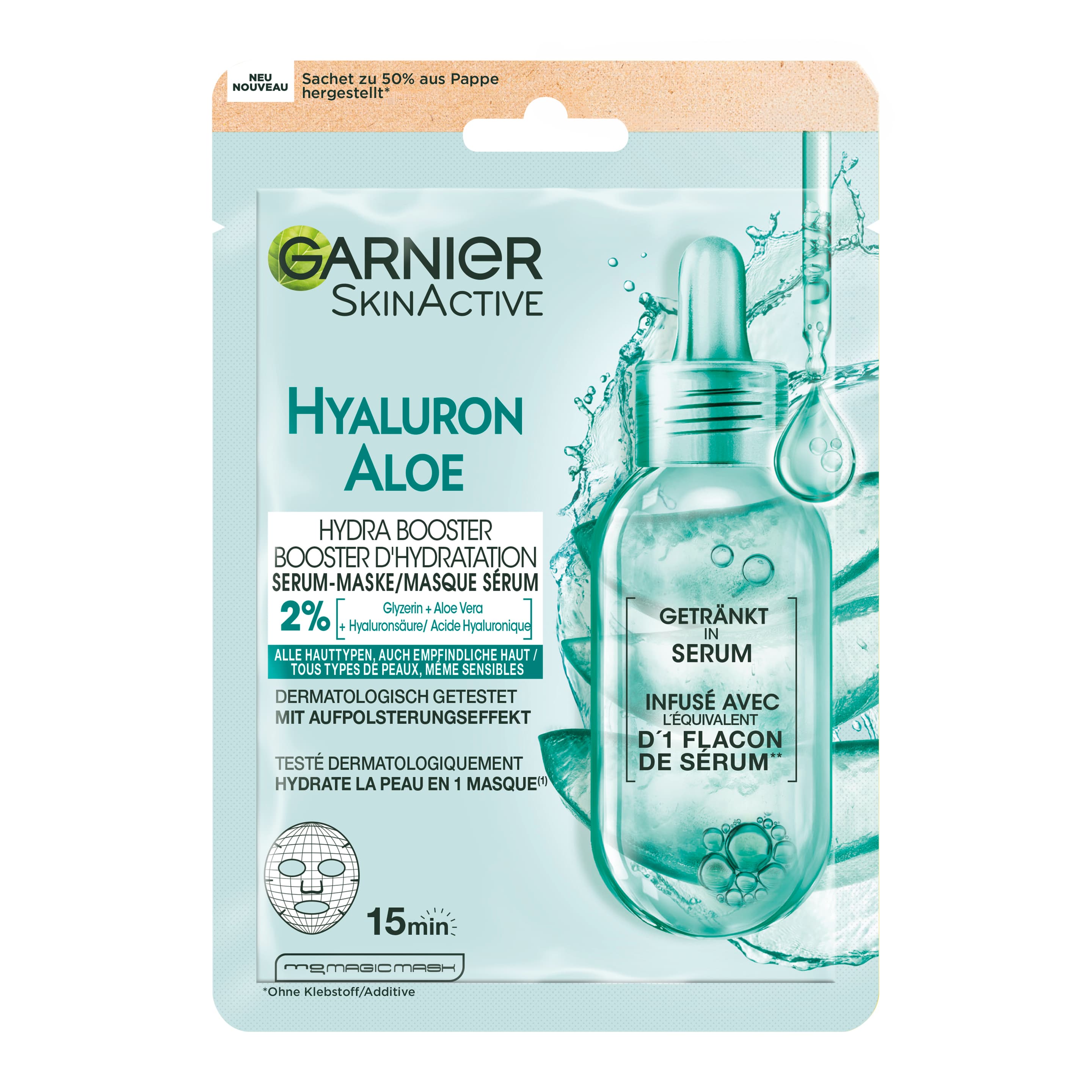 Garnier Skin Active Tuchmaske Hyaluron Aloe