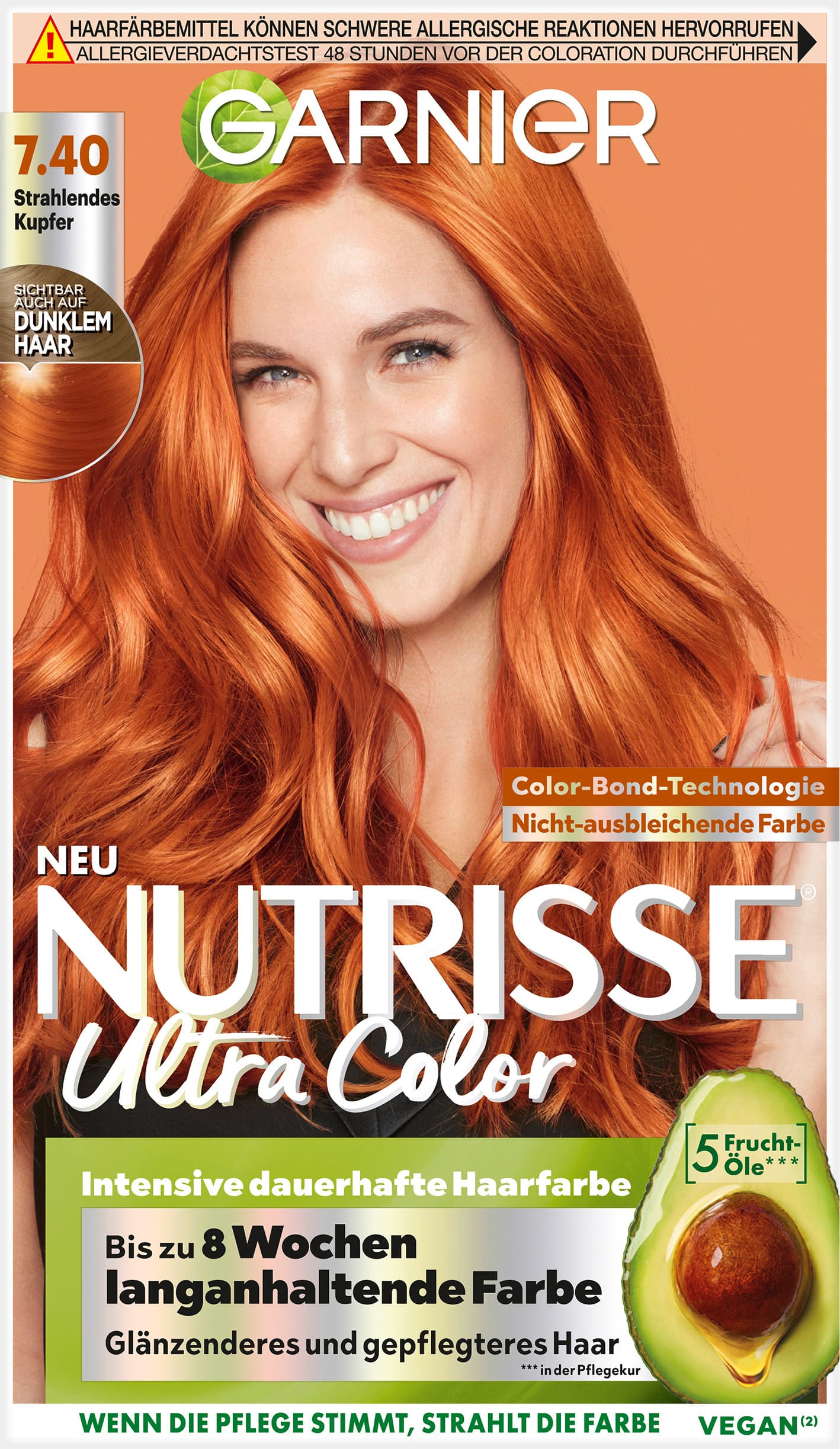 Garnier Nutrisse Ultra Color Intensive dauerhafte Haarfarbe