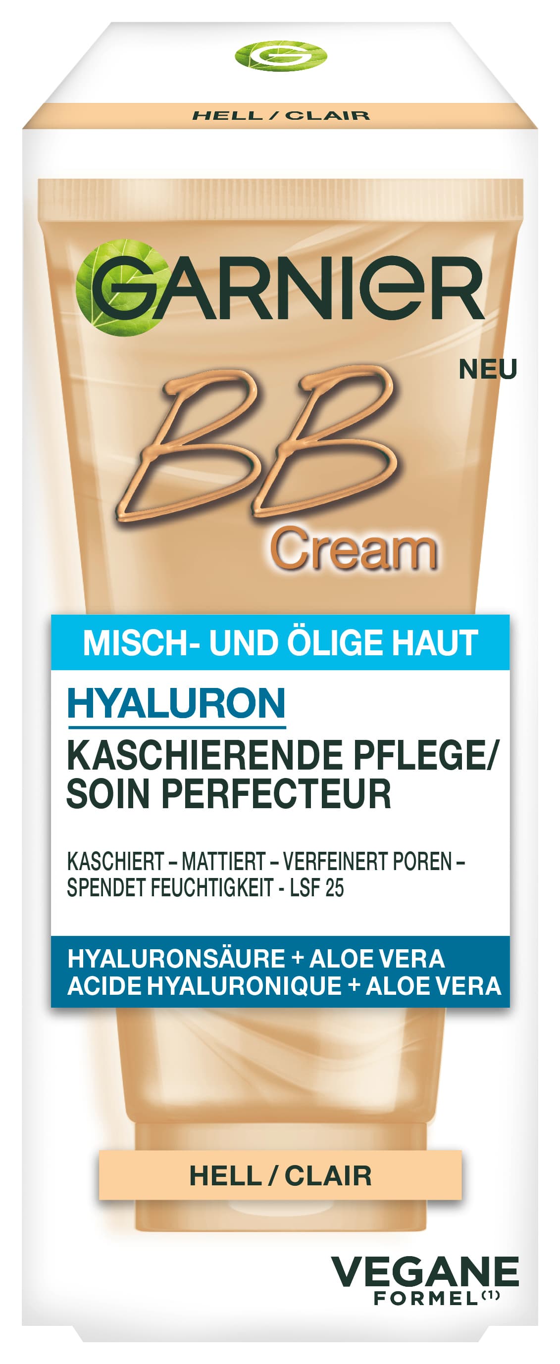Garnier Skinactive BB Cream Oil Free Light LSF 25