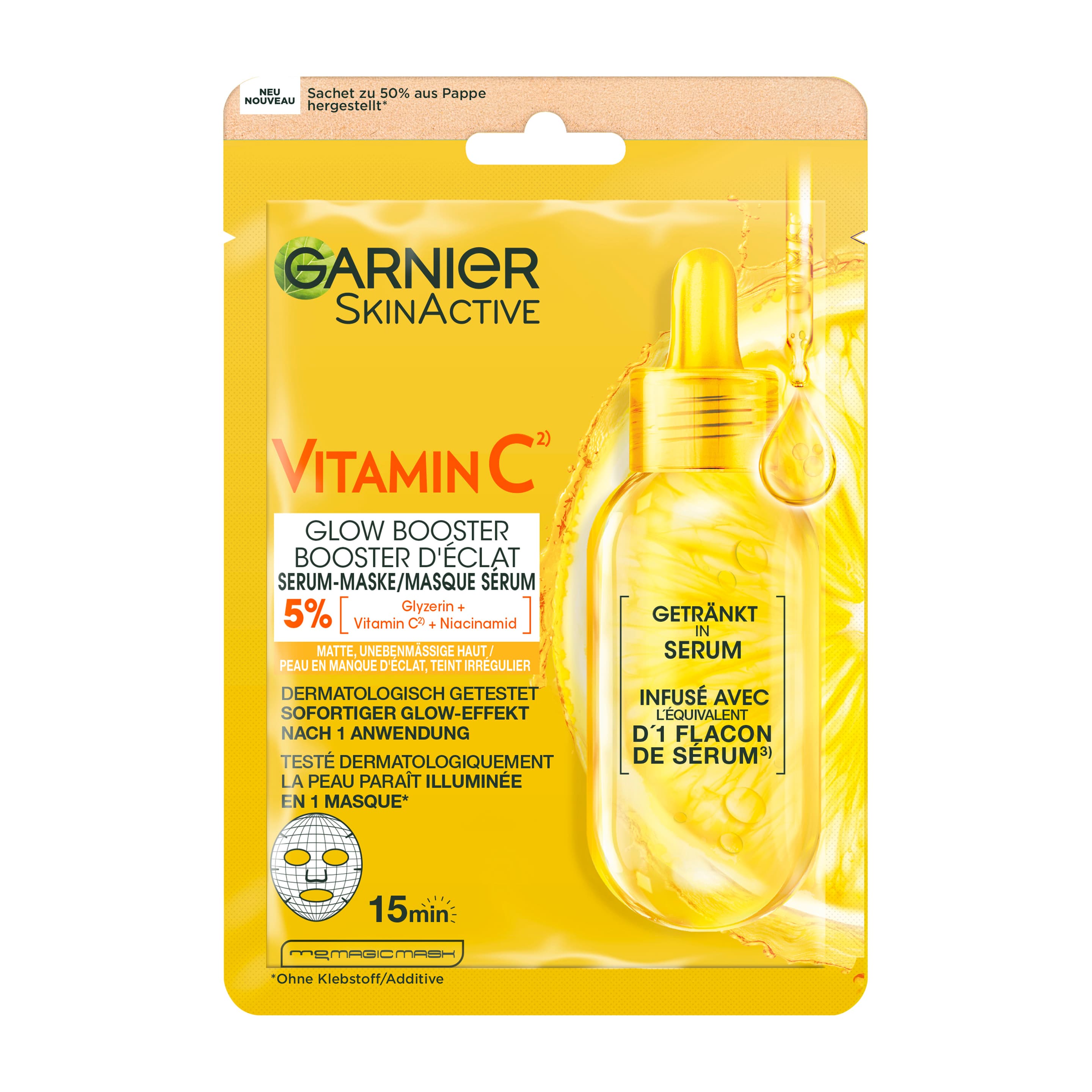 Garnier Skin Active Hydra Bomb Tuchmaske VITAMIN C