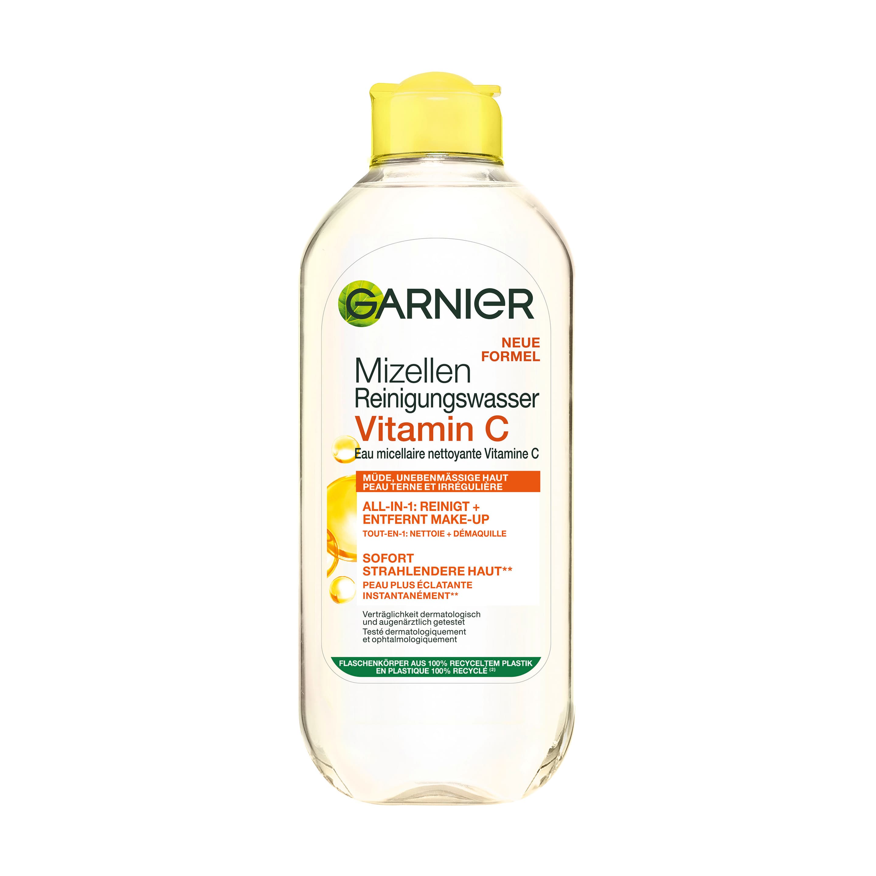 Garnier Skin Active Mizellen Reinigungswasser Vitamin C für müde Haut