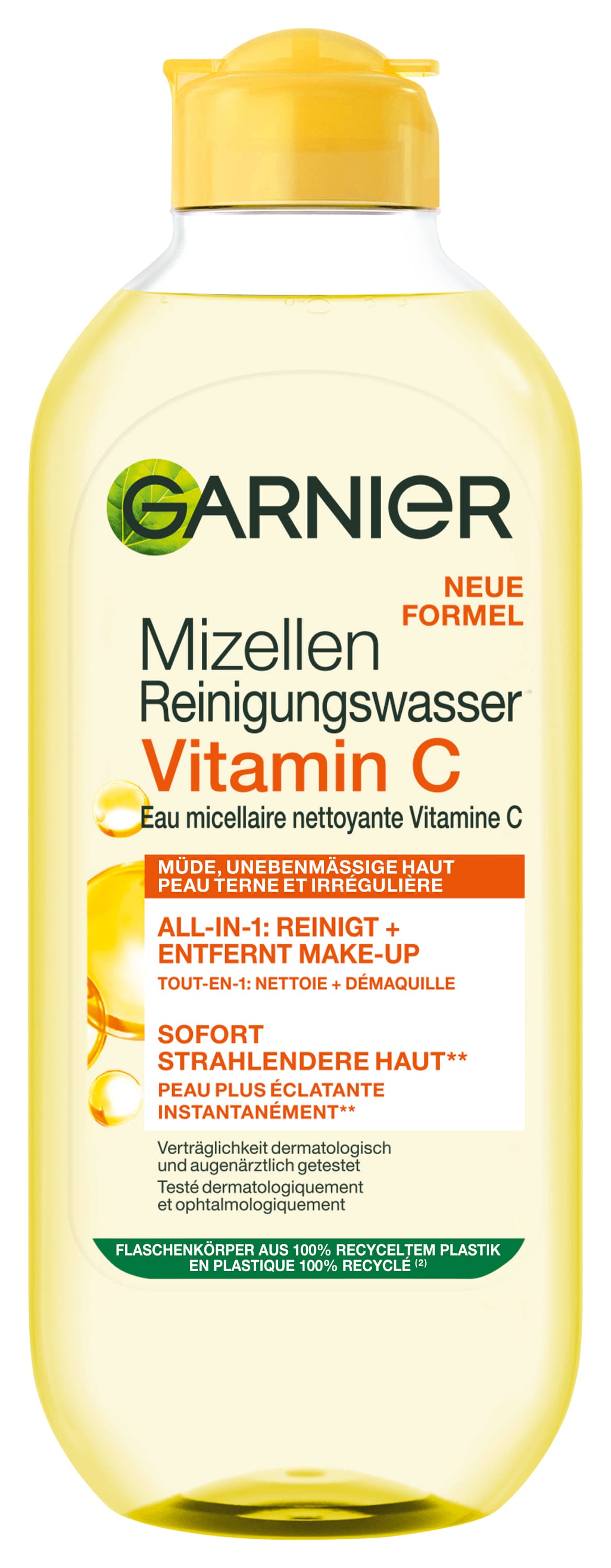 Garnier Skin Active Mizellen Reinigungswasser Vitamin C für müde Haut