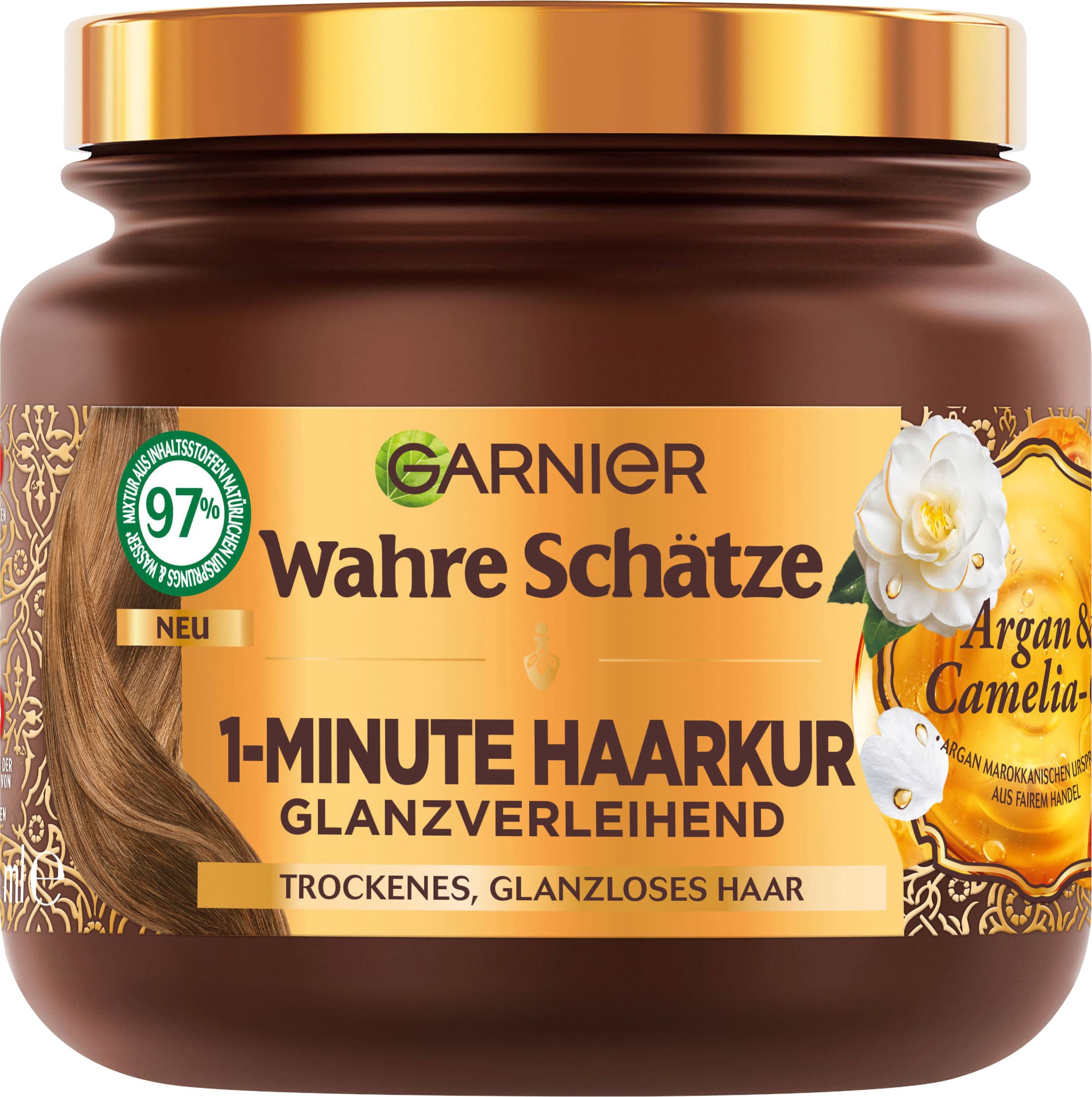 Garnier Wahre Schätze Haarkur Hair Remedy Argan Camelia