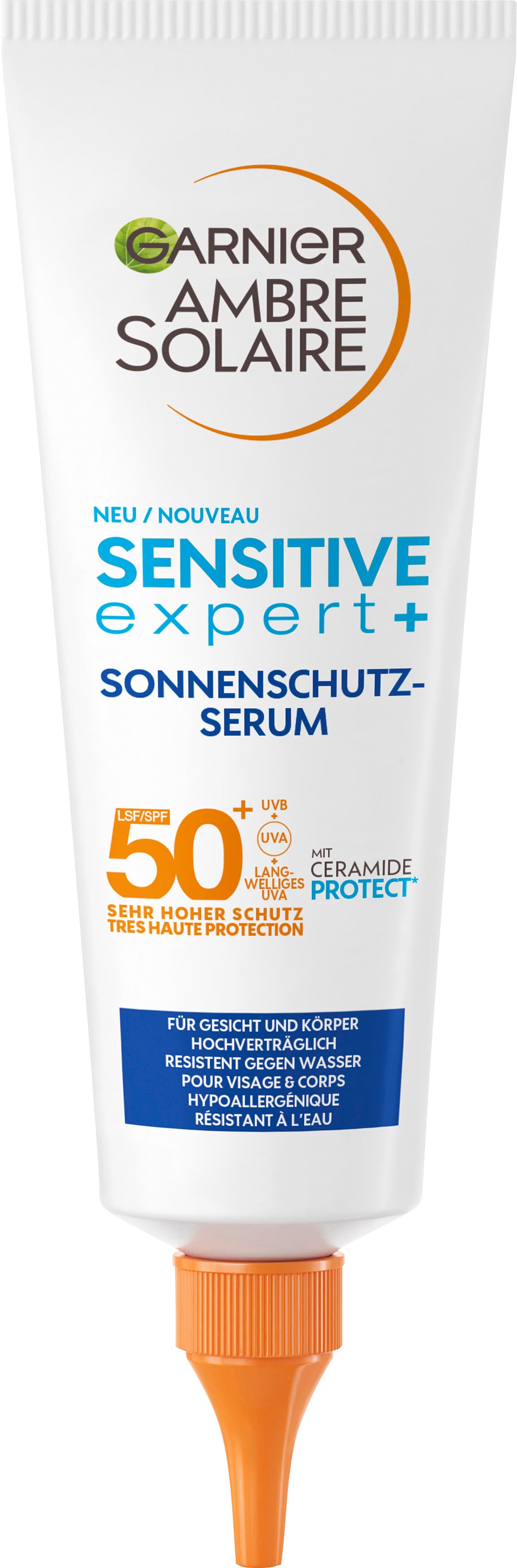 Telové sérum Garnier Ambre Solaire Super UV SPF50+