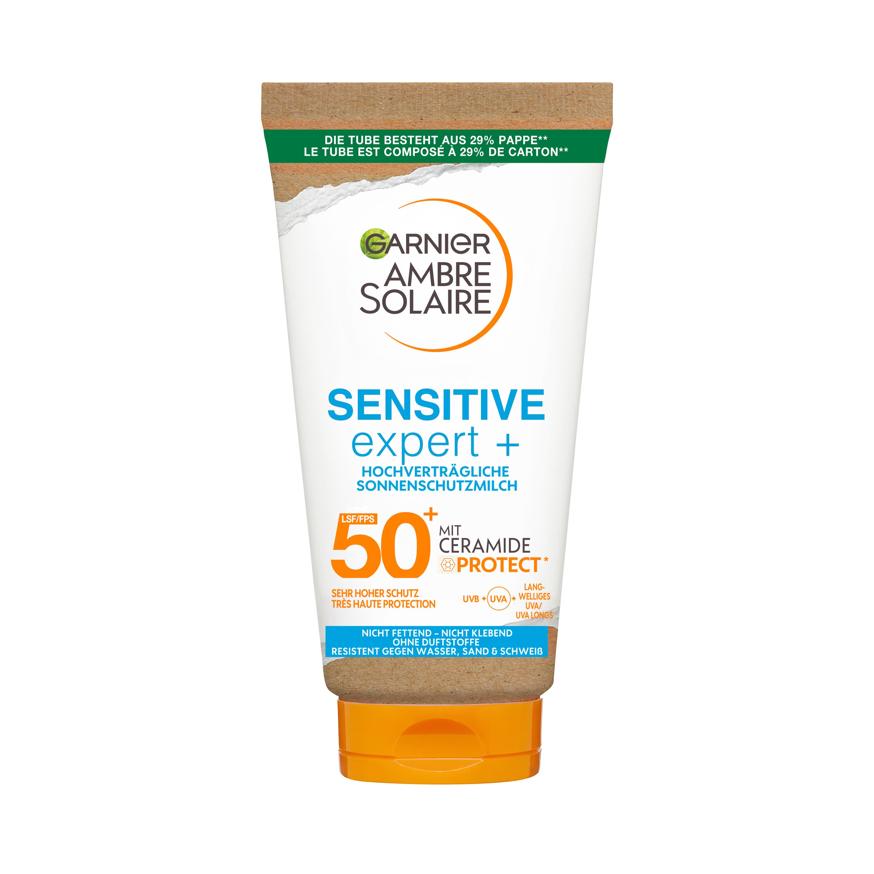 Garnier Ambre Solaire Sonnenmilch Sensitiv LSF 50 +