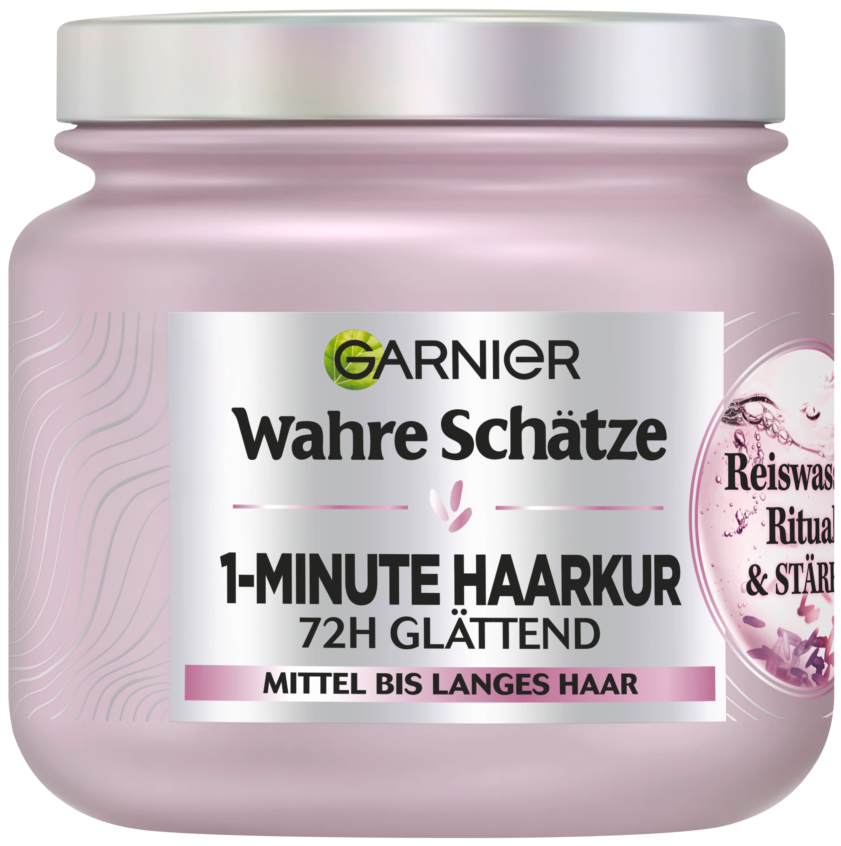 Garnier Wahre Schätze Haarkur 1-Minute Reiswasser Ritual & Stärke