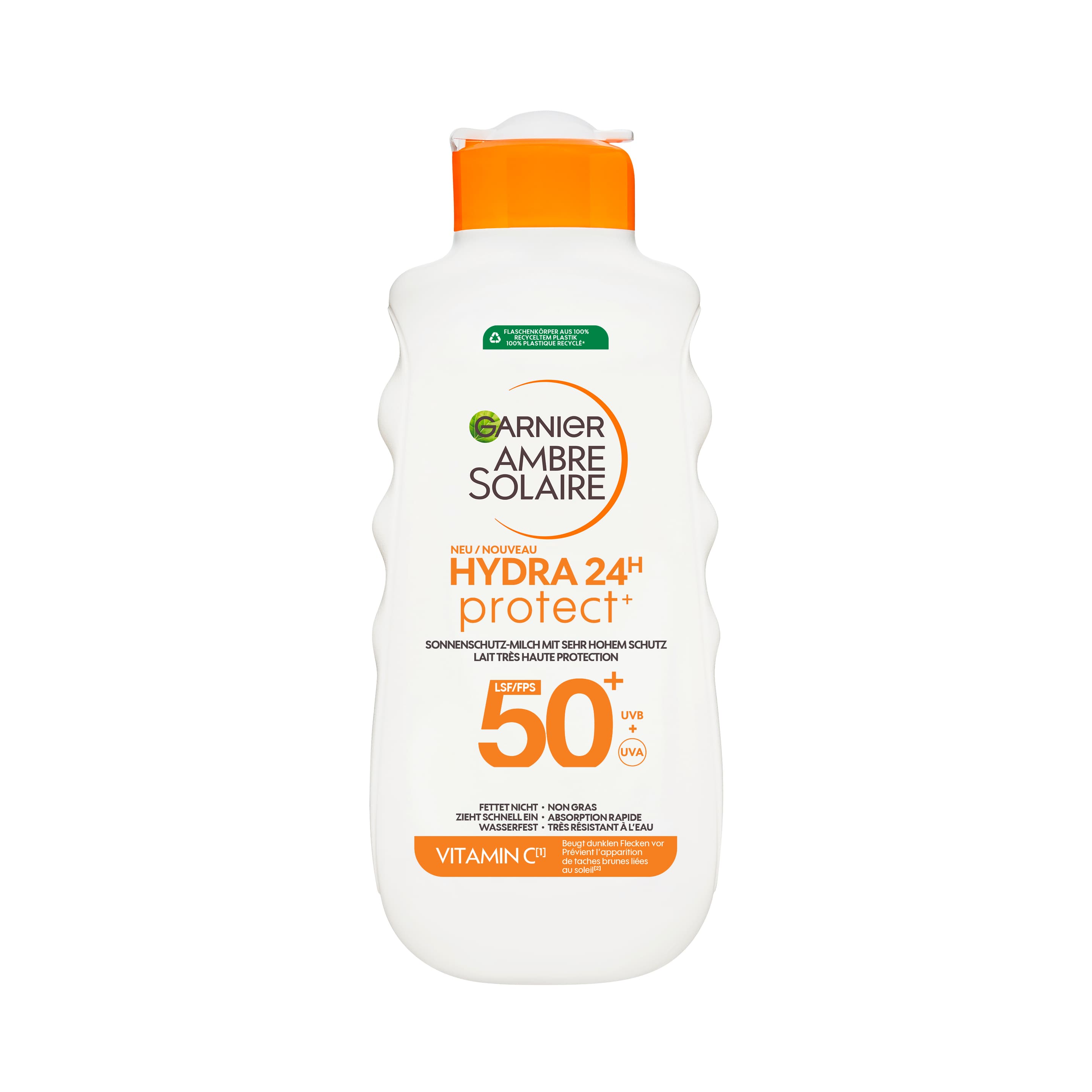 Ambre Solaire Hydra Protect+ 24h Sonnenschutz-Milch mit LSF50+