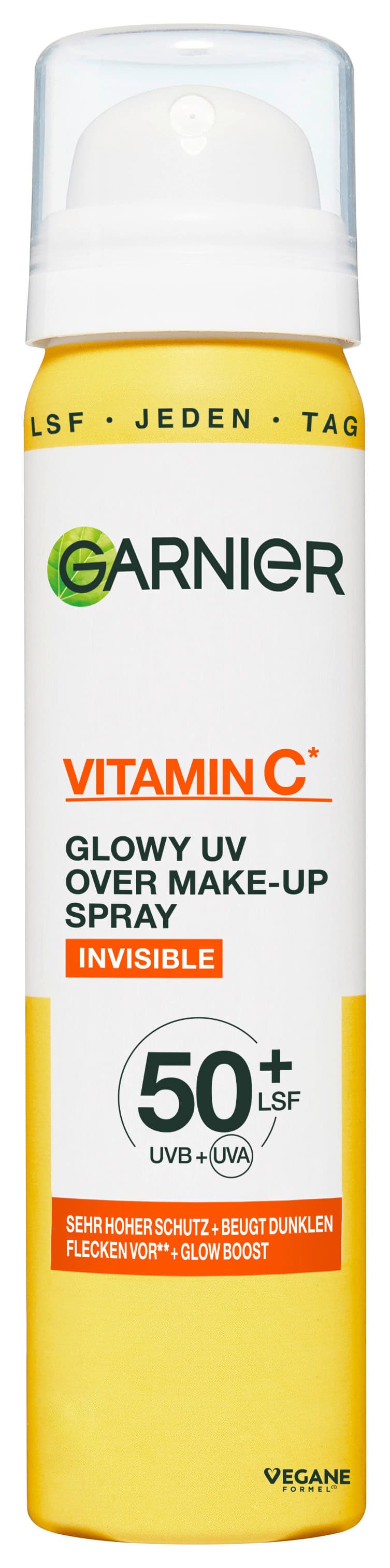Garnier Vitamin C Glowy UV Over Make-Up Spray Invisible LSF50