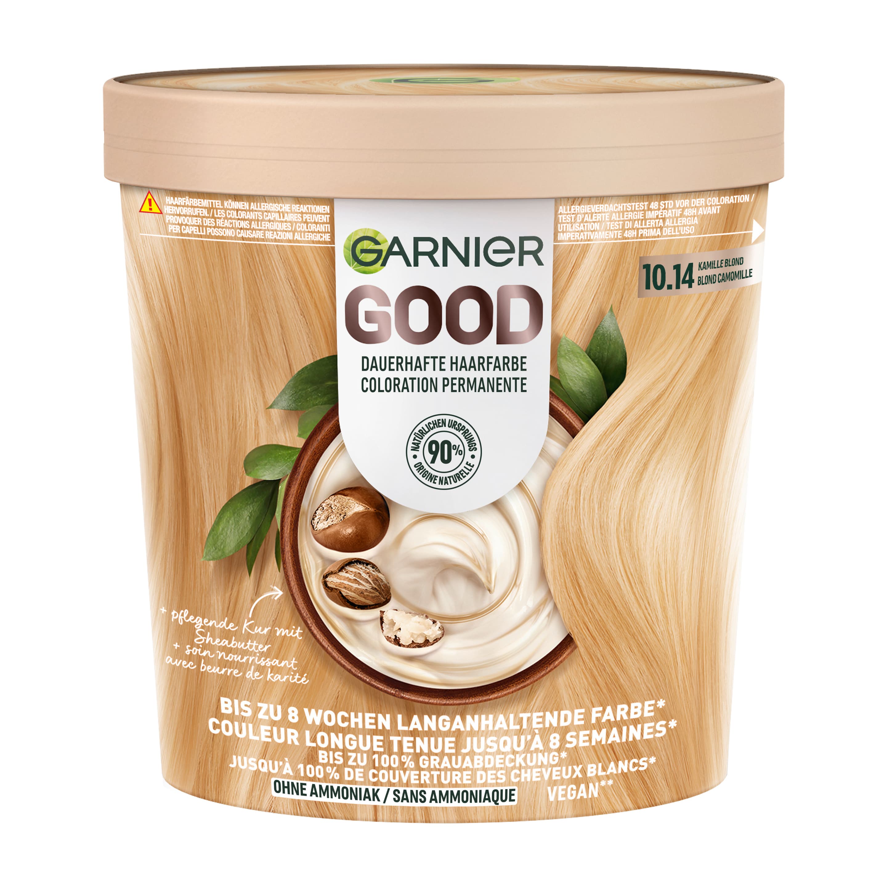 Garnier Good Dauerhafte Haarfarbe 10.14 Kamille