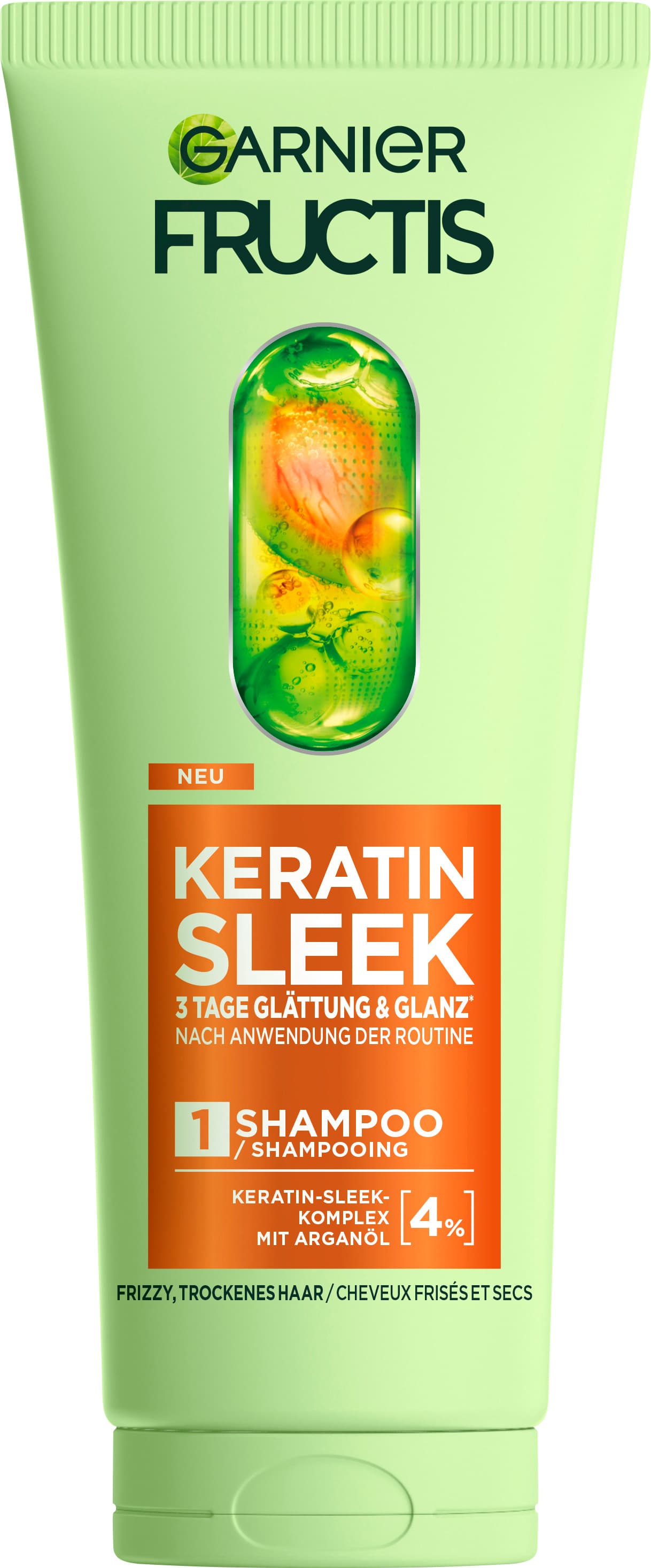 Garnier Fructis Keratin Sleek Shampoo