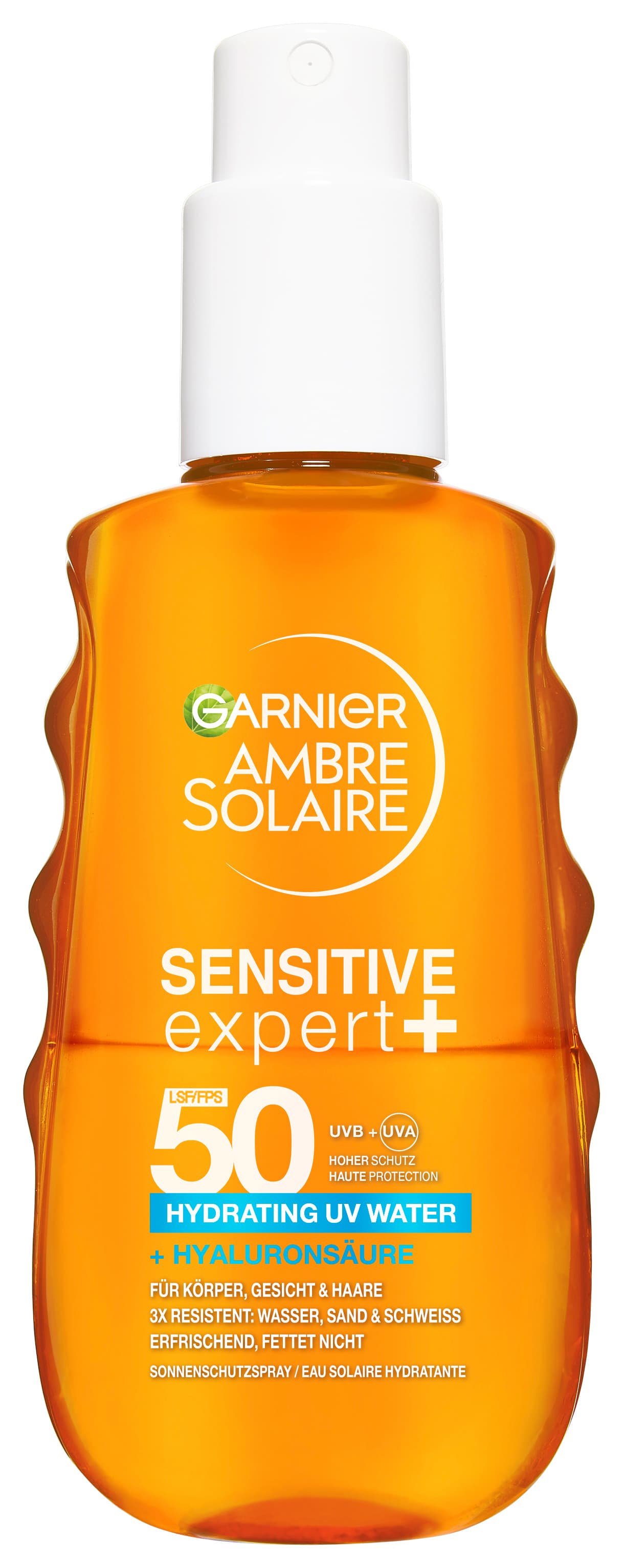 Ambre Solaire Sensitive Expert + Hydrating UV Water Sonnenschutzspray LSF 50