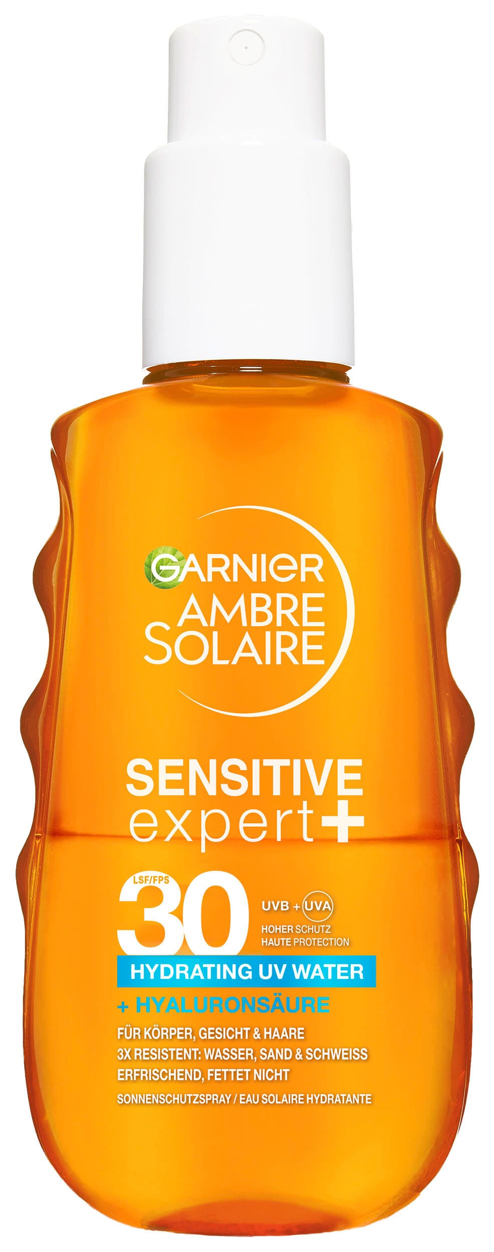 Garnier Ambre Solaire Sensitive Expert + Hydrating UV Water Sonnenschutzspray LSF 30