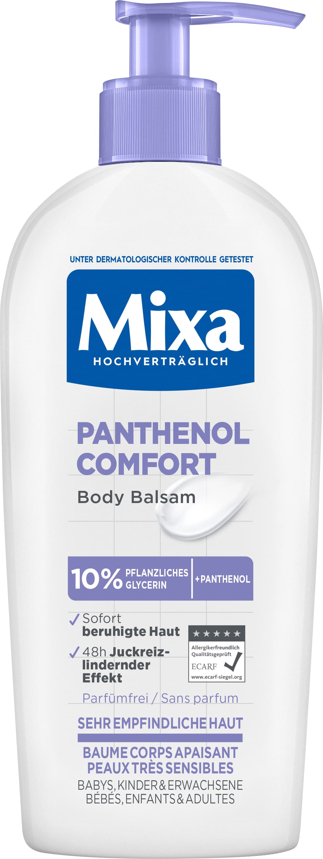 Mixa Panthenol Comfort Body Balsam