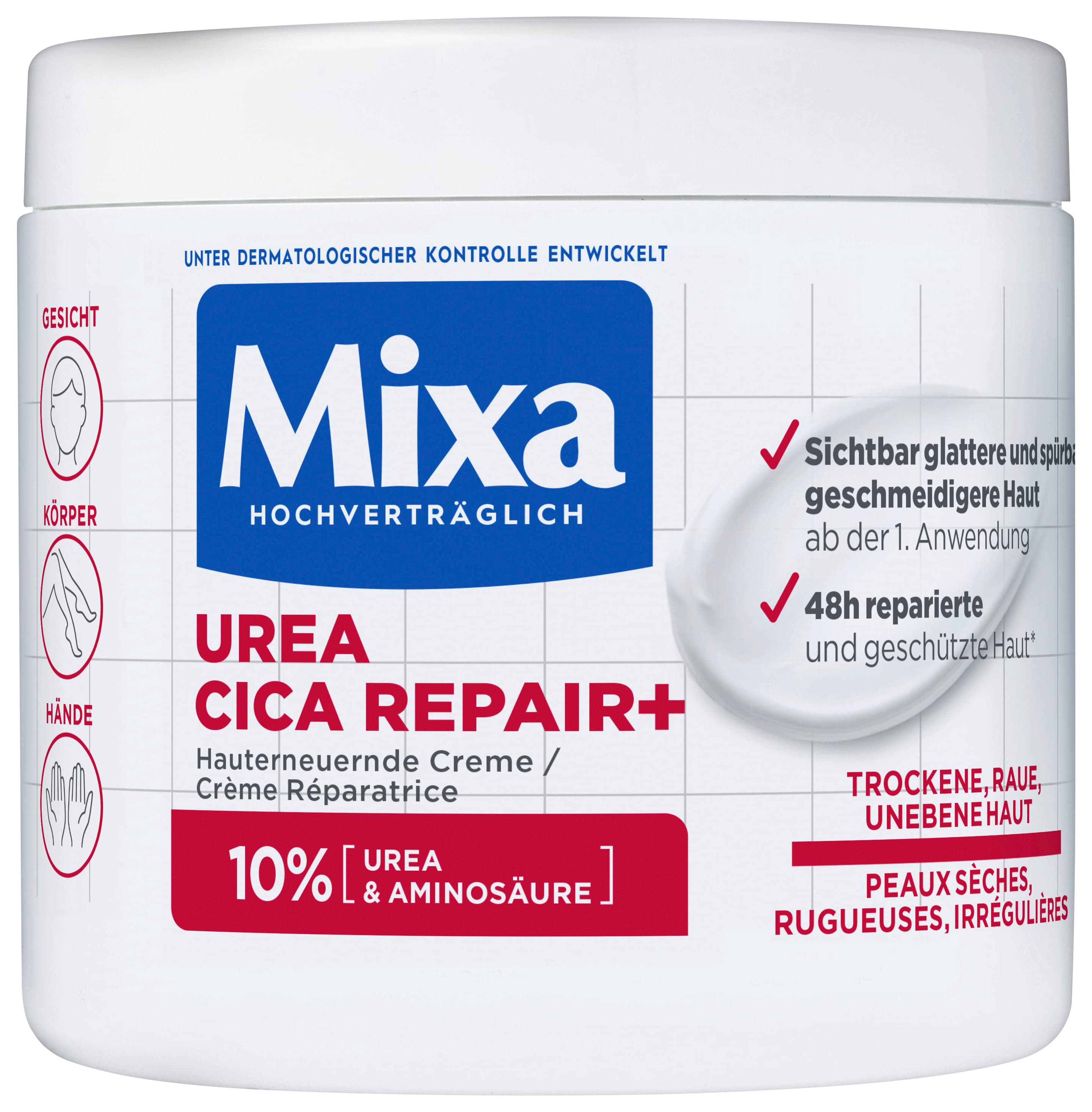 Mixa Urea Cica Repair hauterneuernde Creme