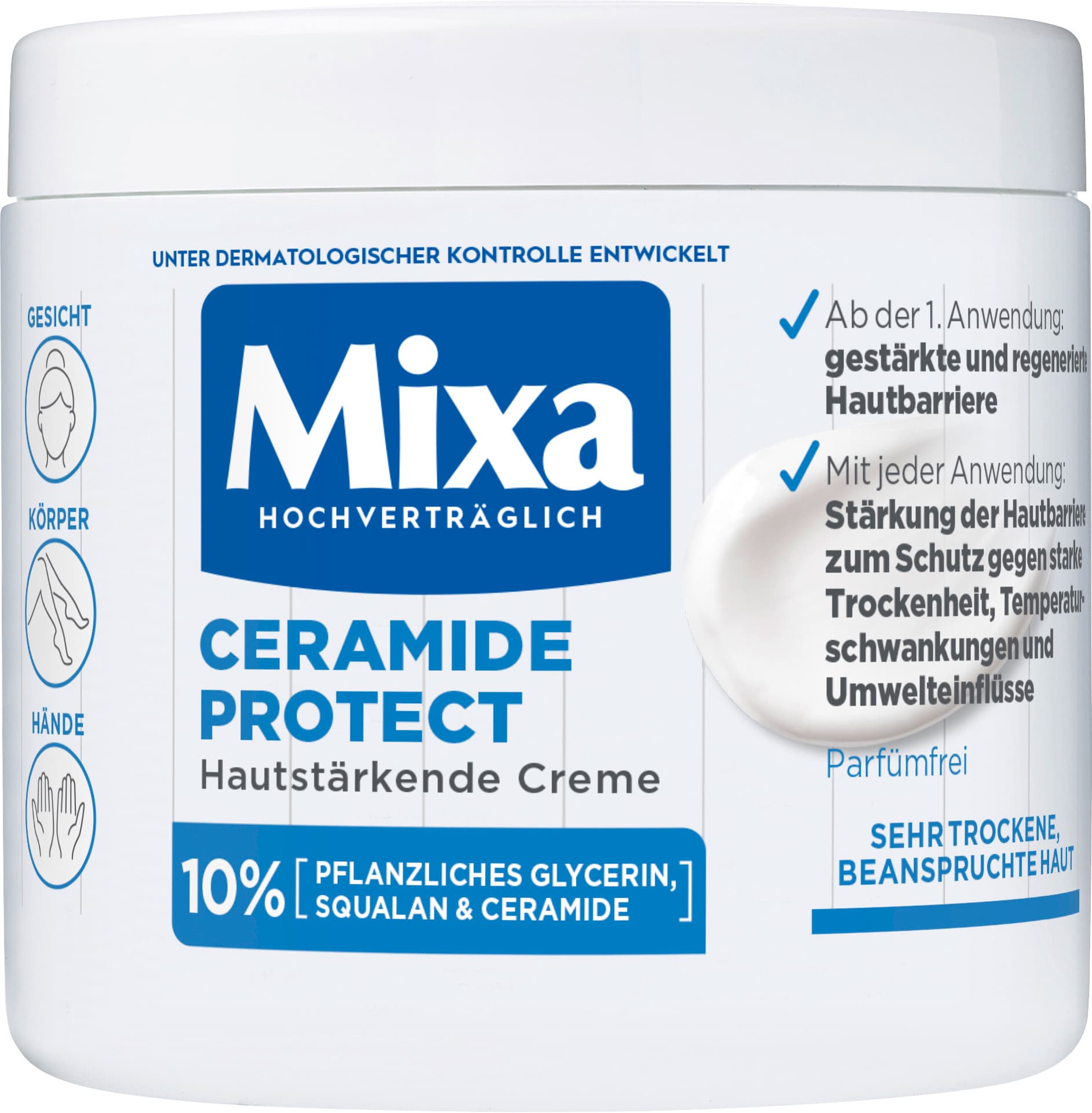 Mixa Ceramide Deep Moisture hautstärkende Creme