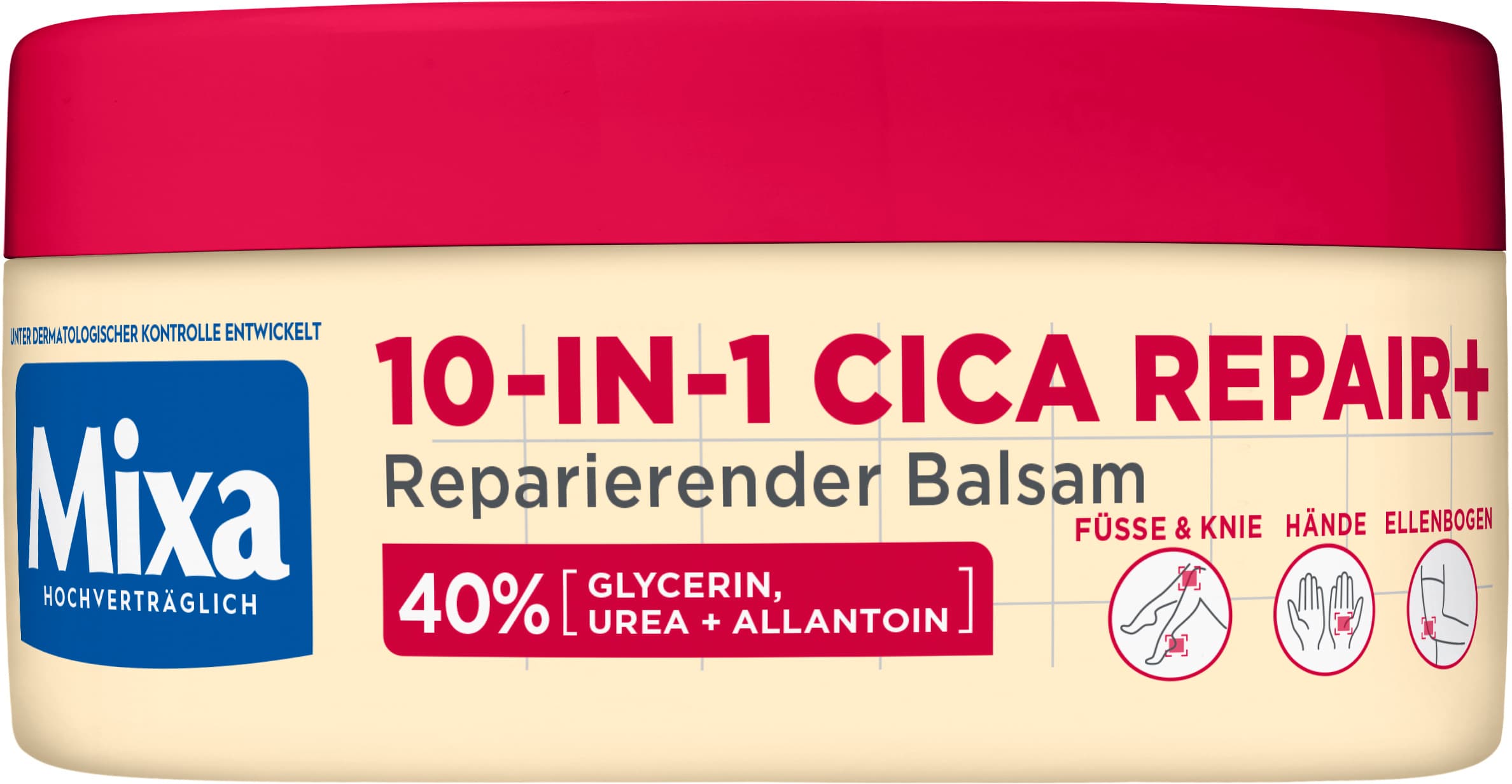 Mixa 10-in1 CICA Repair+ reparierender Balsam