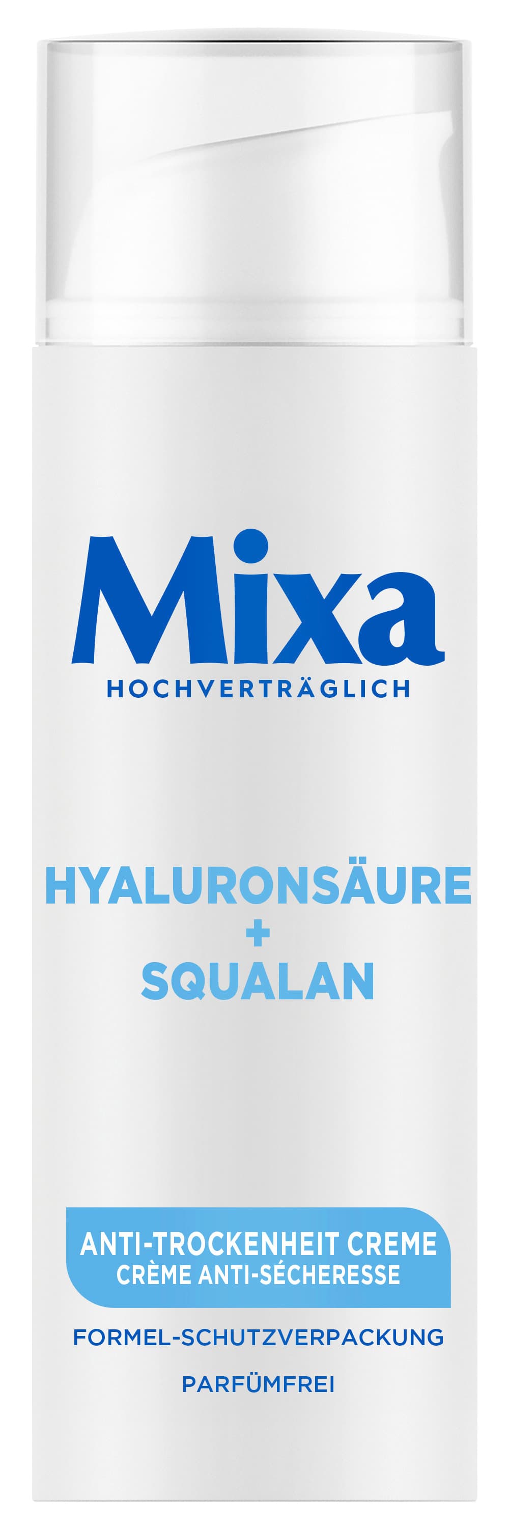 Mixa Anti-Trockenheit Creme Hyaluronsäure + Squalan