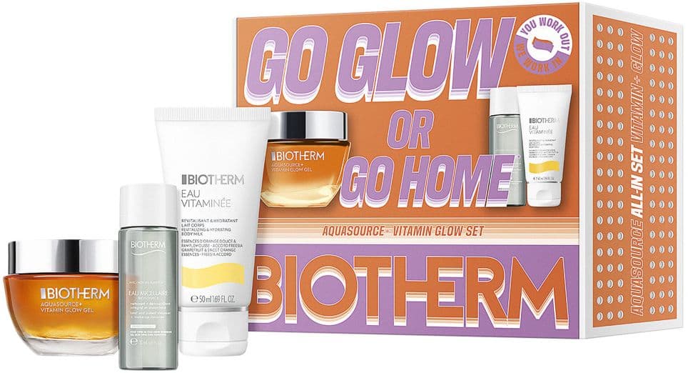 BIOTHERM Aquasource+ Vitamin Glow Gel Routine Geschenkpackung