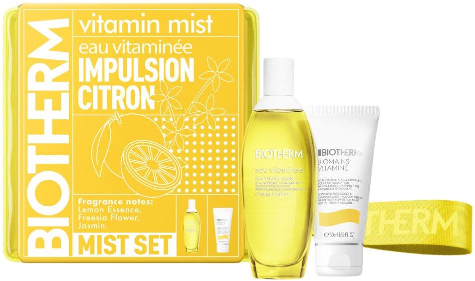BIOTHERM Eau Vitaminée Impulsion Citron Eau de Toilette und Eau Vitaminee Milk Geschenkpackung