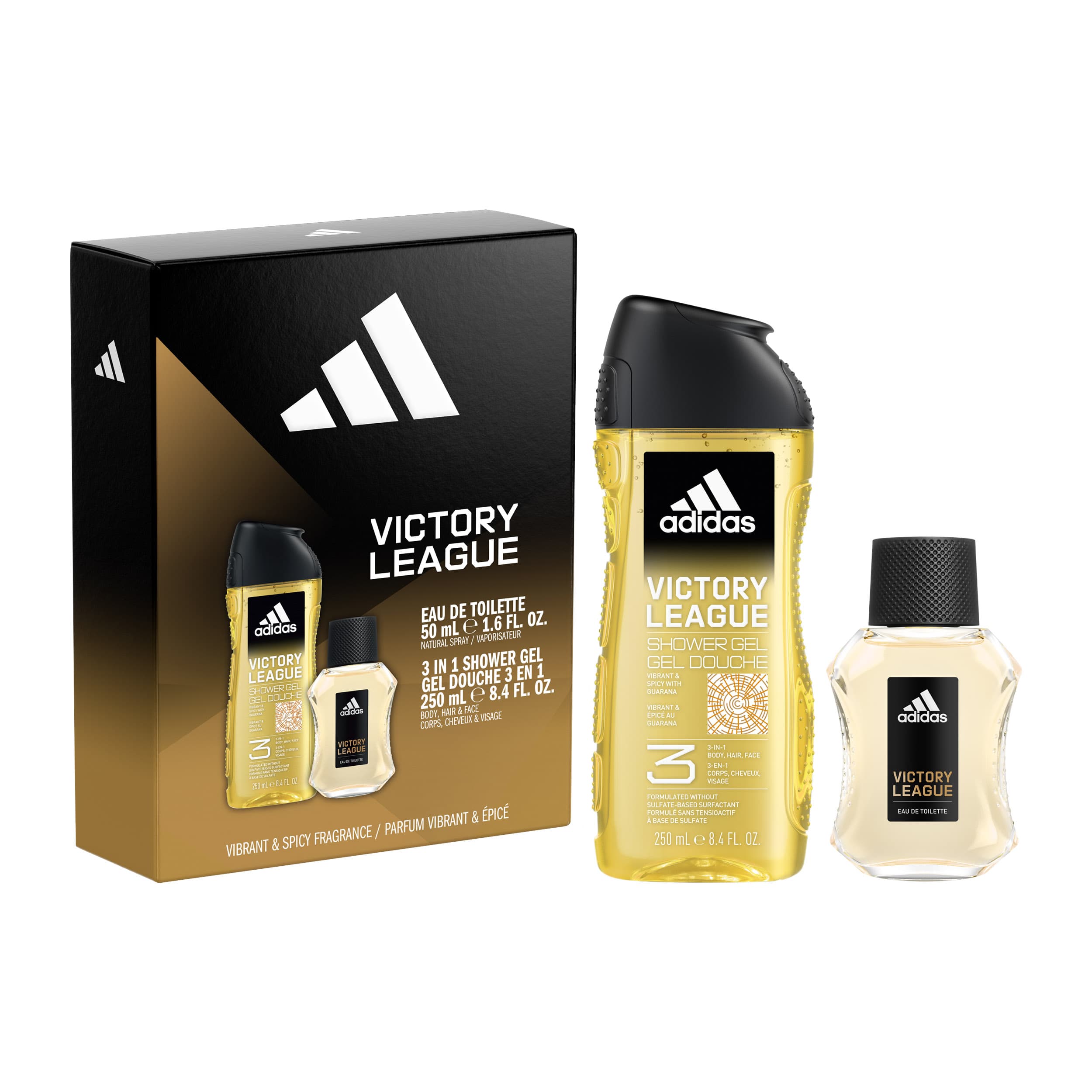 adidas Victory League Eau de Toilette Geschenkpackung