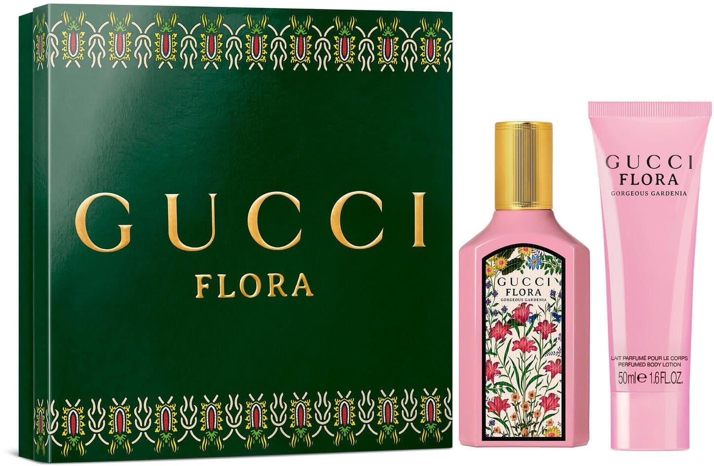 GUCCI Flora Gorgeous Gardenia Eau de Parfum und Bodylotion Geschenkpackung
