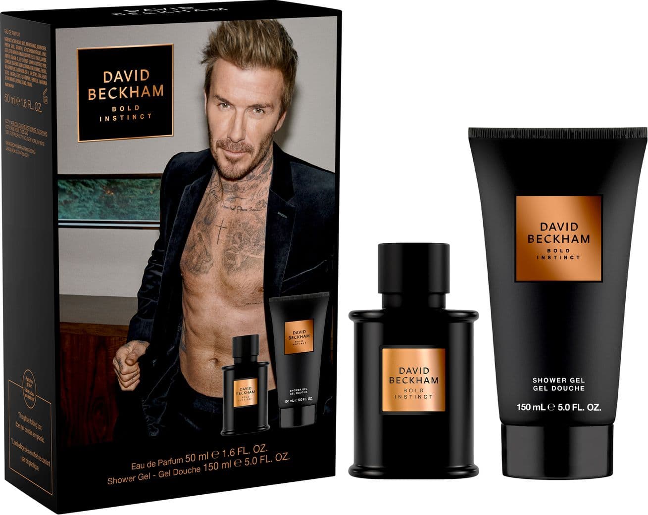 DAVID BECKHAM Bold Instinct Eau de Parfum und Duschgel Geschenkpackung